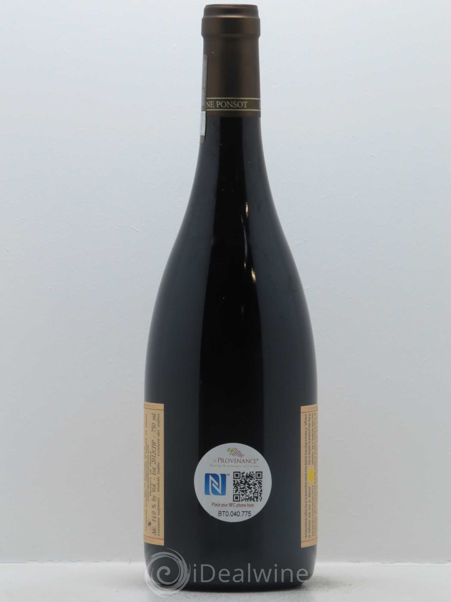 Chapelle-Chambertin Grand Cru Ponsot (Domaine) 2012 - Lot de 1 bouteille - 1