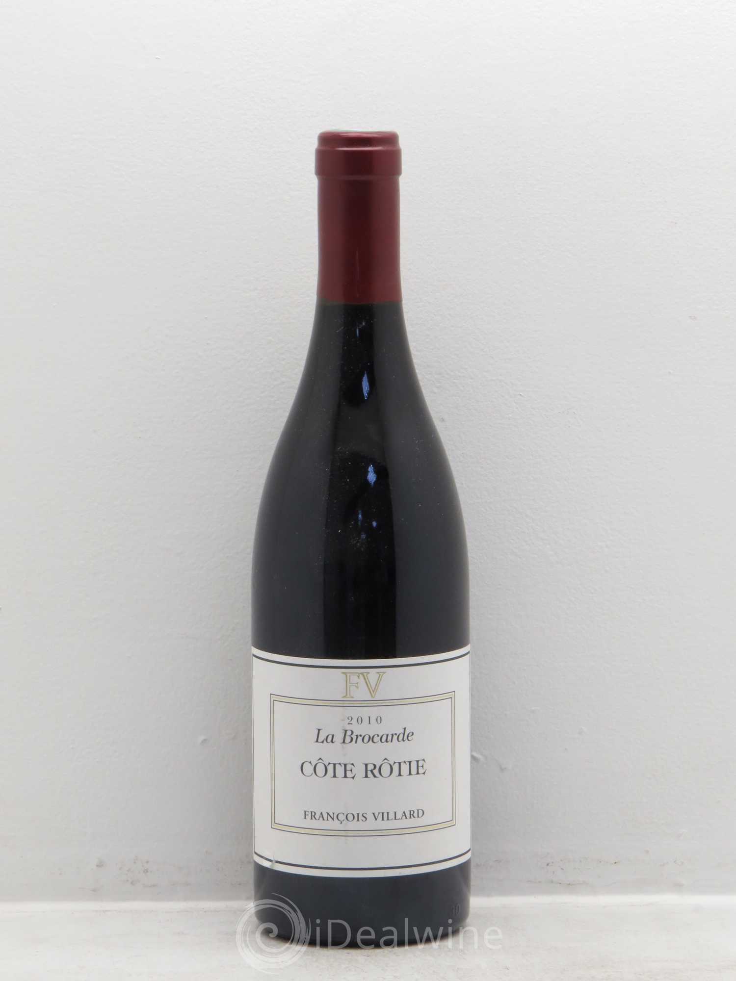 Côte-Rôtie La Brocarde François Villard 2010 - Lot de 1 bouteille - 0