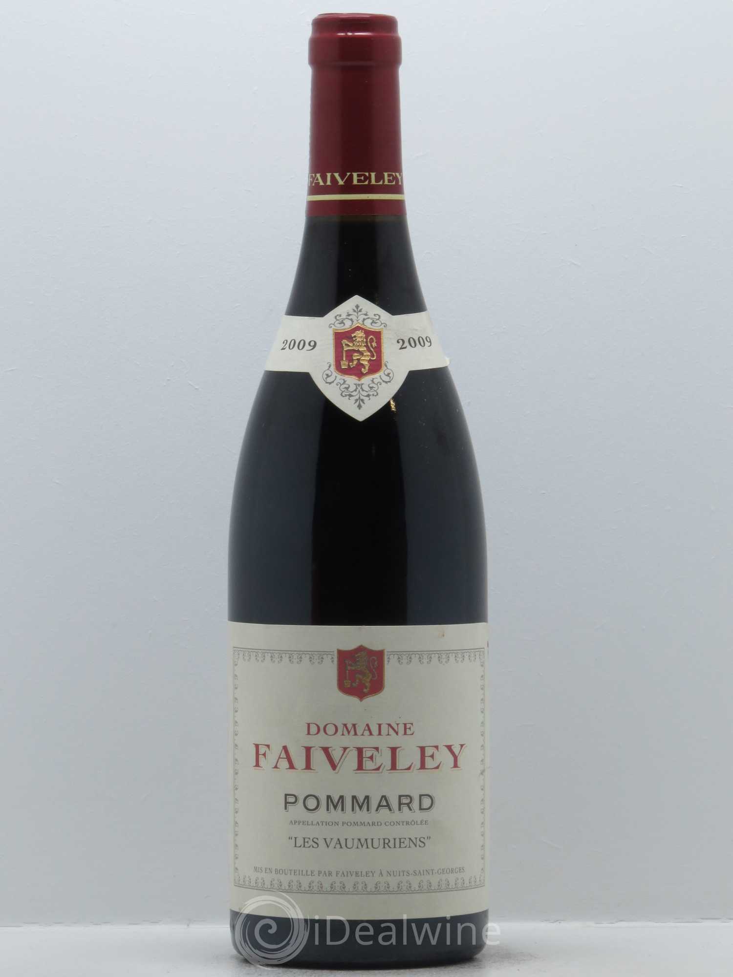 Pommard Les Vaumuriens Faiveley 2009 - Lot de 1 bouteille - 0
