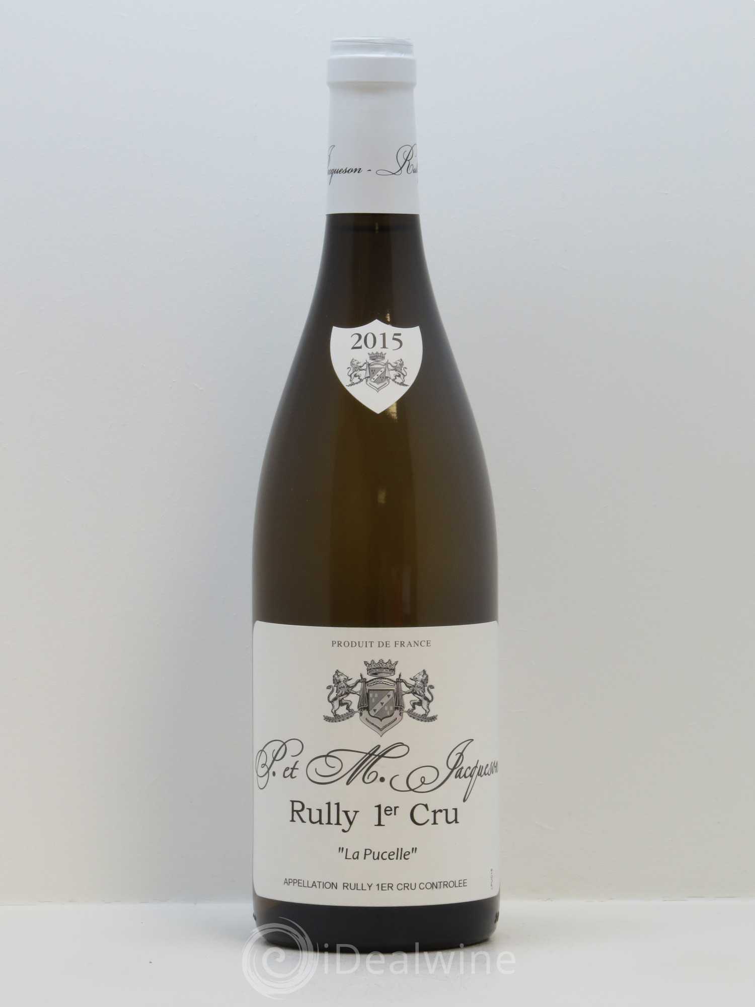 Rully 1er Cru La Pucelle Paul & Marie Jacqueson 2015 - Lot de 1 bouteille - 0