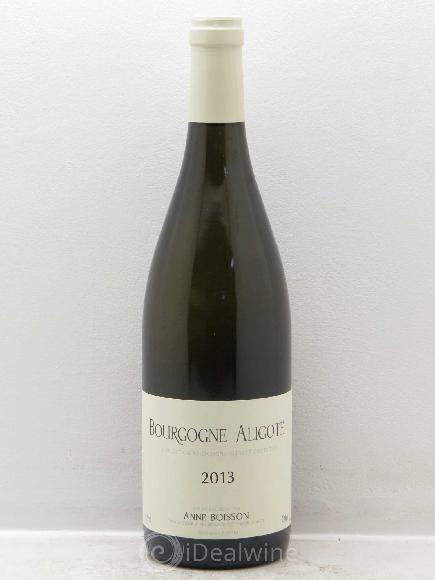 Bourgogne Aligoté Anne Boisson 2013 - Lot de 1 bouteille - 0
