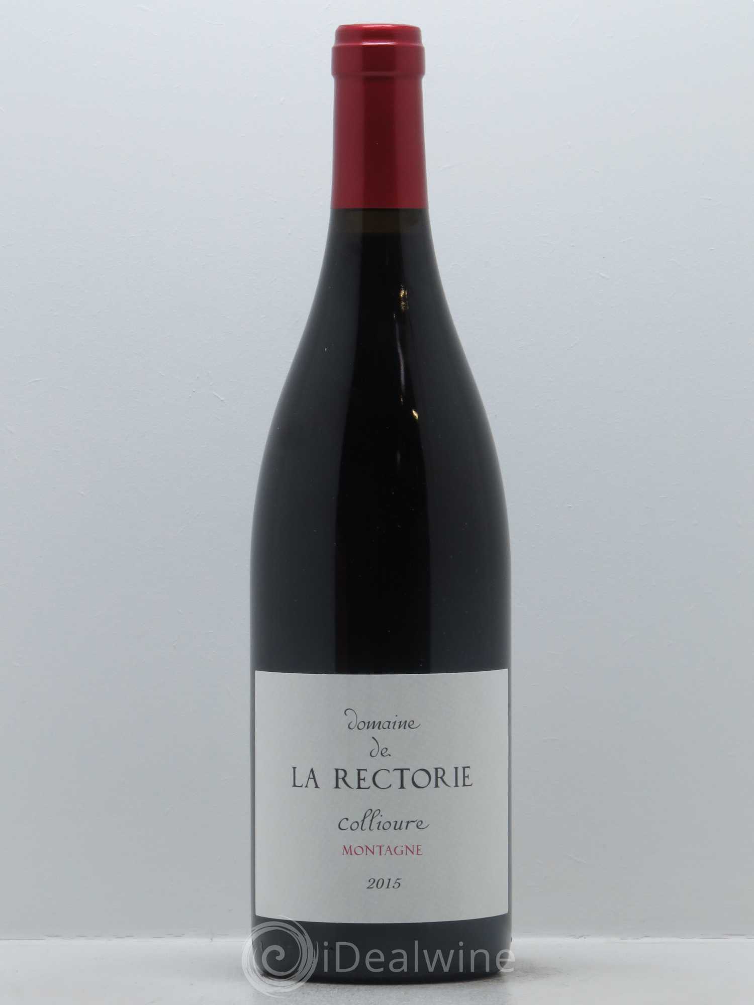 Collioure La Rectorie (Domaine de) Montagne Thierry et Jean Emmanuel Parcé 2015 - Lot de 1 bouteille - 0