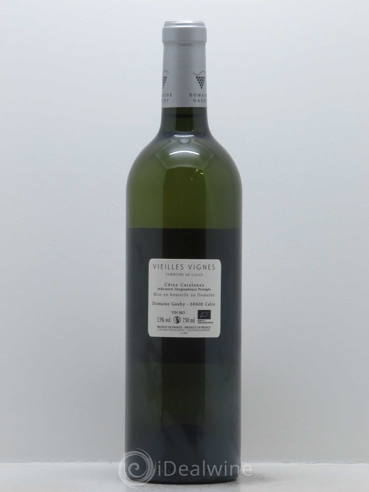 Côtes Catalanes Vieilles vignes Gauby (Domaine) 2015 - Lot de 1 bouteille - 1