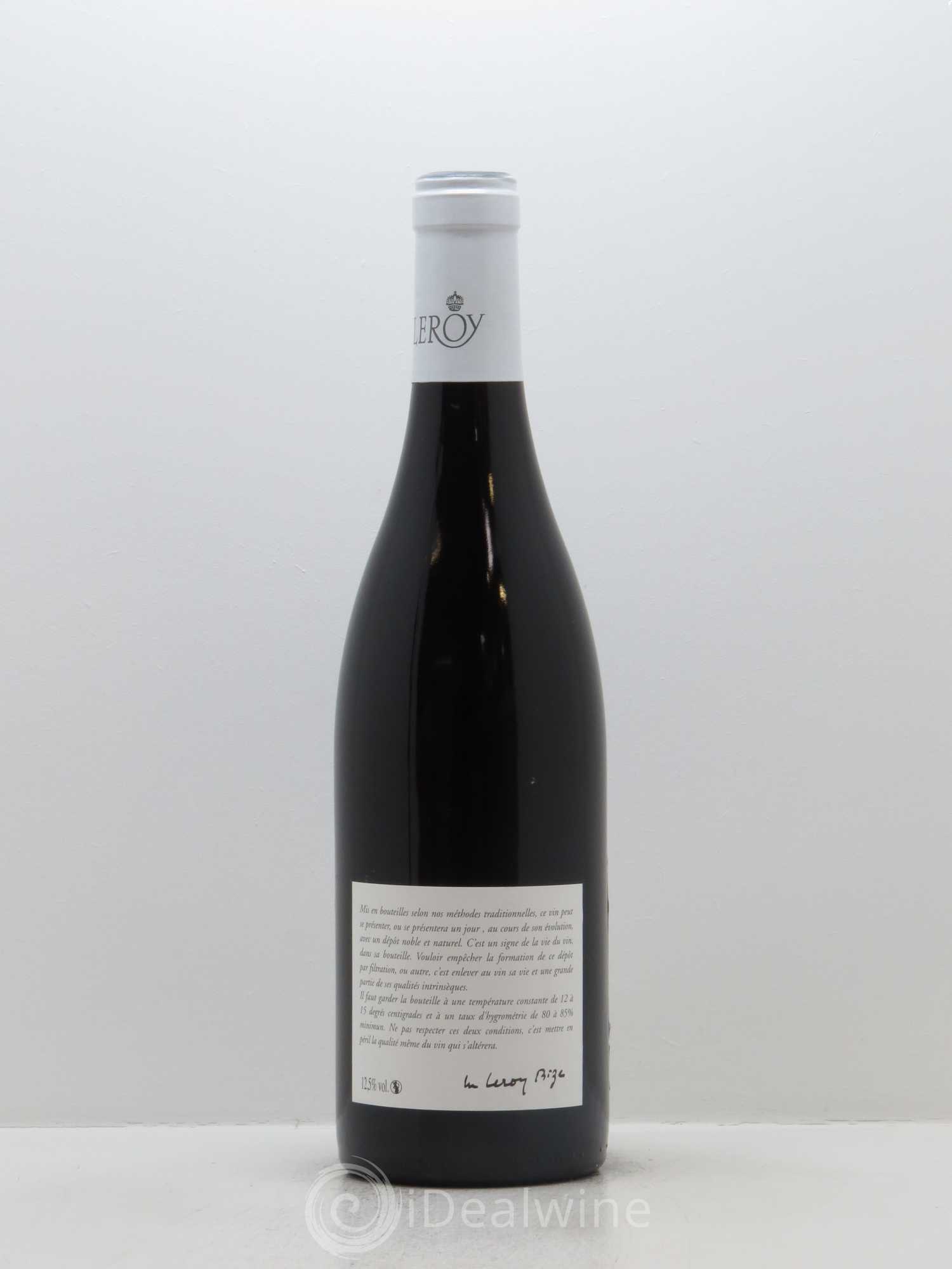 Bourgogne Leroy SA 2015 - Lot de 1 bouteille - 1