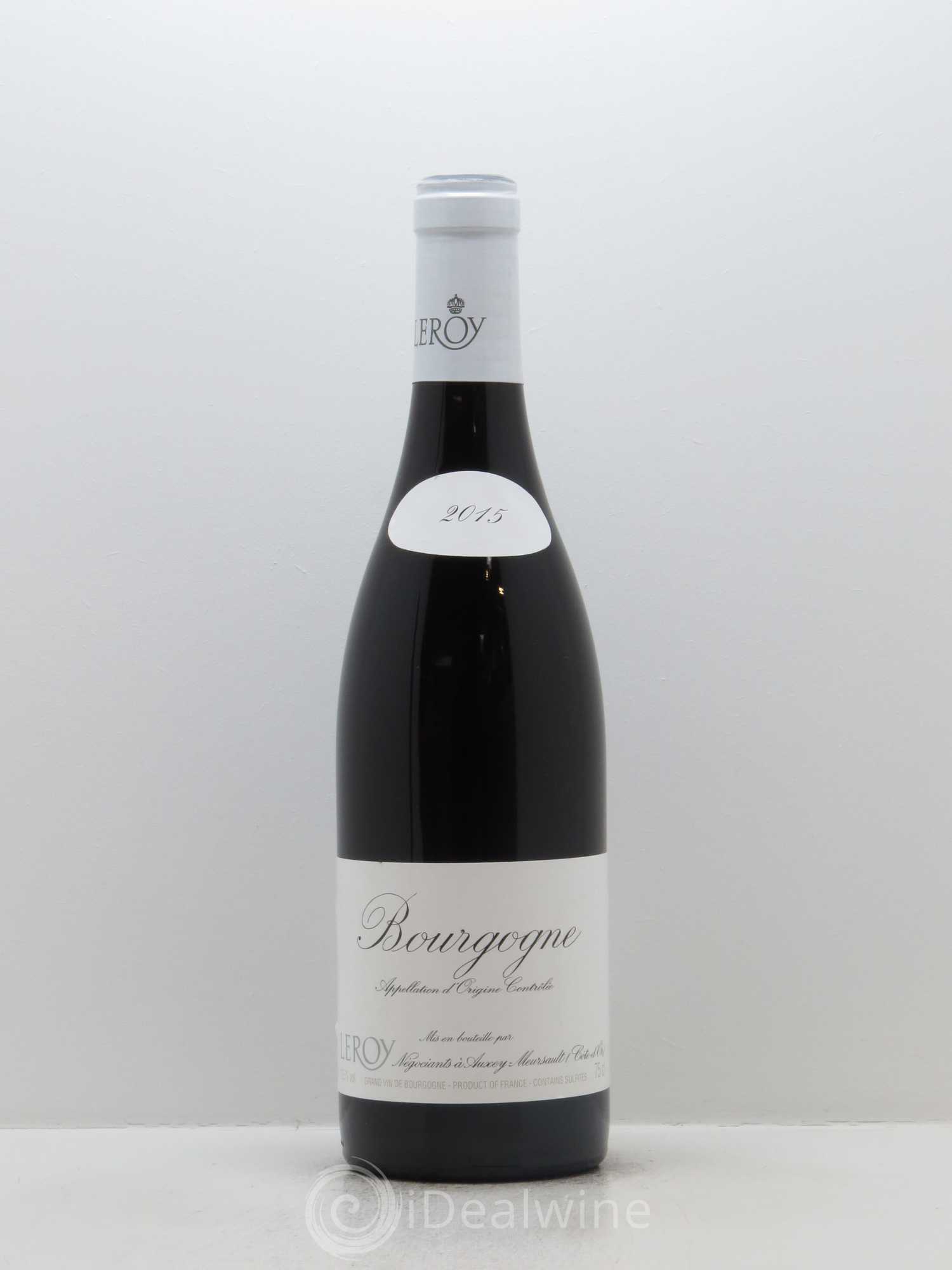 Bourgogne Leroy SA 2015 - Lot de 1 bouteille - 0