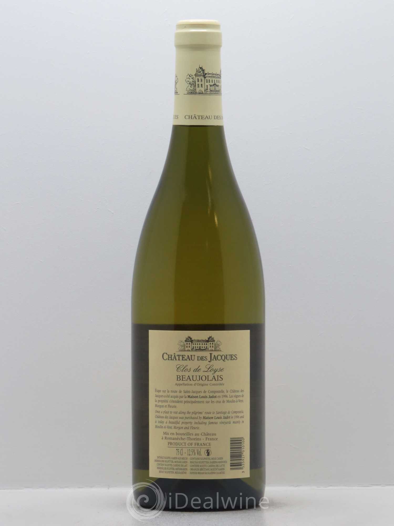 Beaujolais Clos de Loyse Château des Jacques 2016 - Lot de 1 bouteille - 1