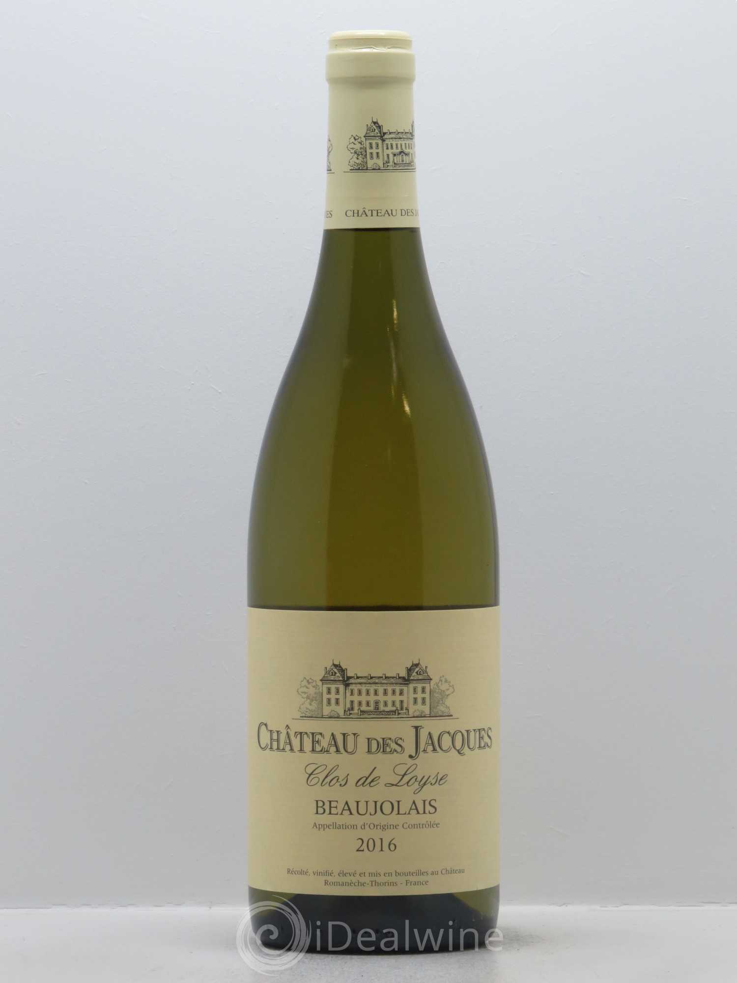 Beaujolais Clos de Loyse Château des Jacques 2016 - Lot de 1 bouteille - 0