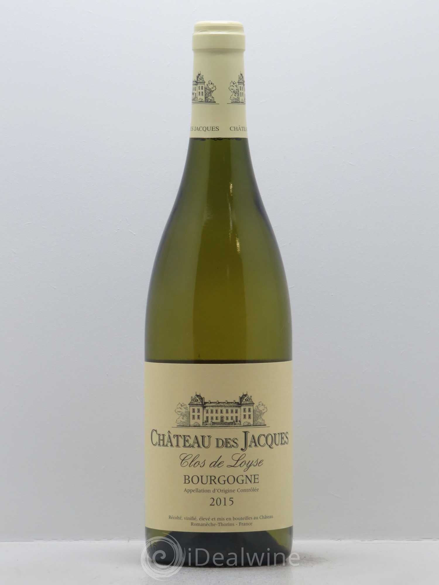 Bourgogne Clos de Loyse Château des Jacques 2015 - Lot de 1 bouteille - 0