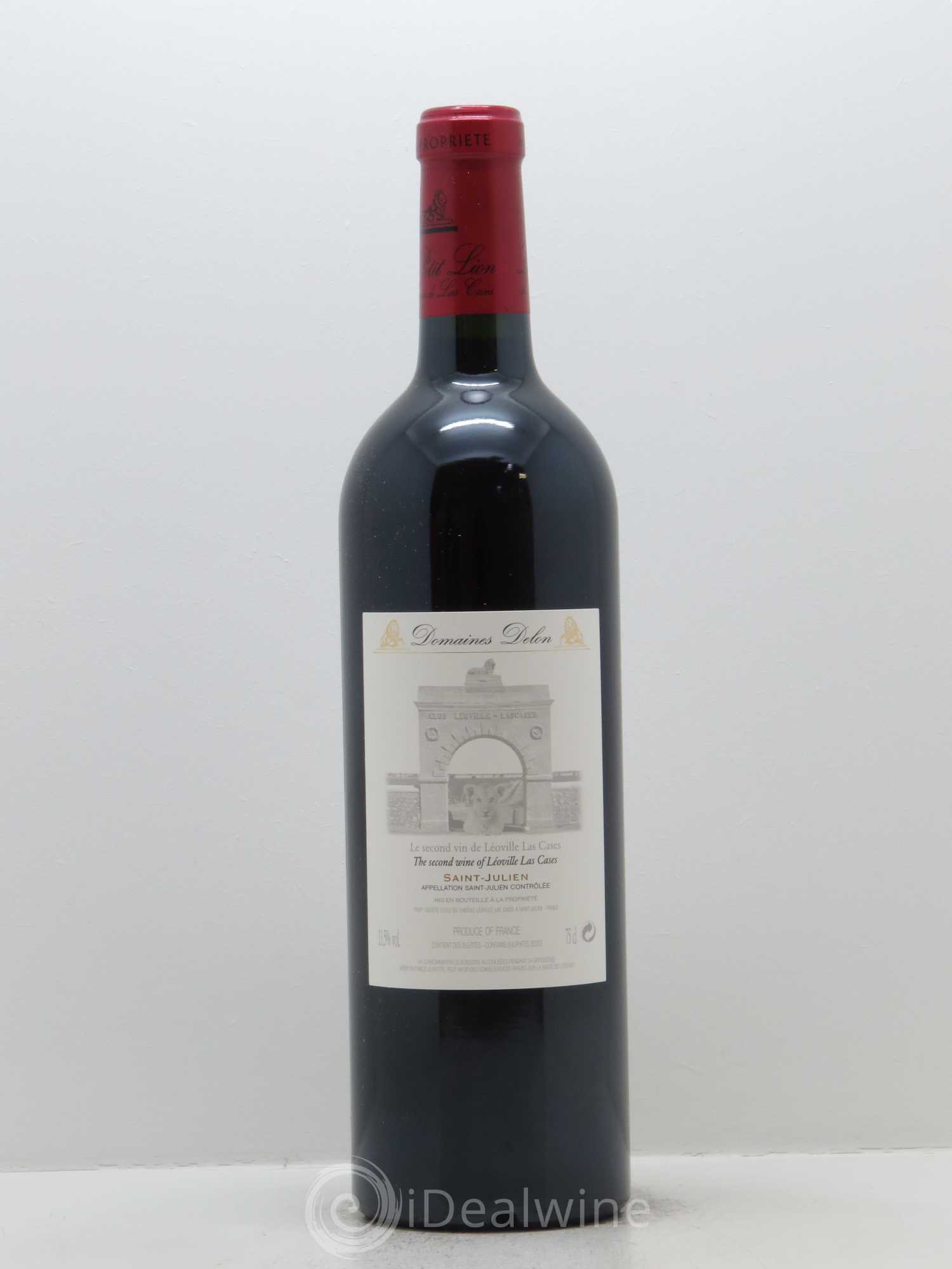 Le Petit Lion du Marquis de Las Cases Second Vin 2008 - Lot de 1 bouteille - 1