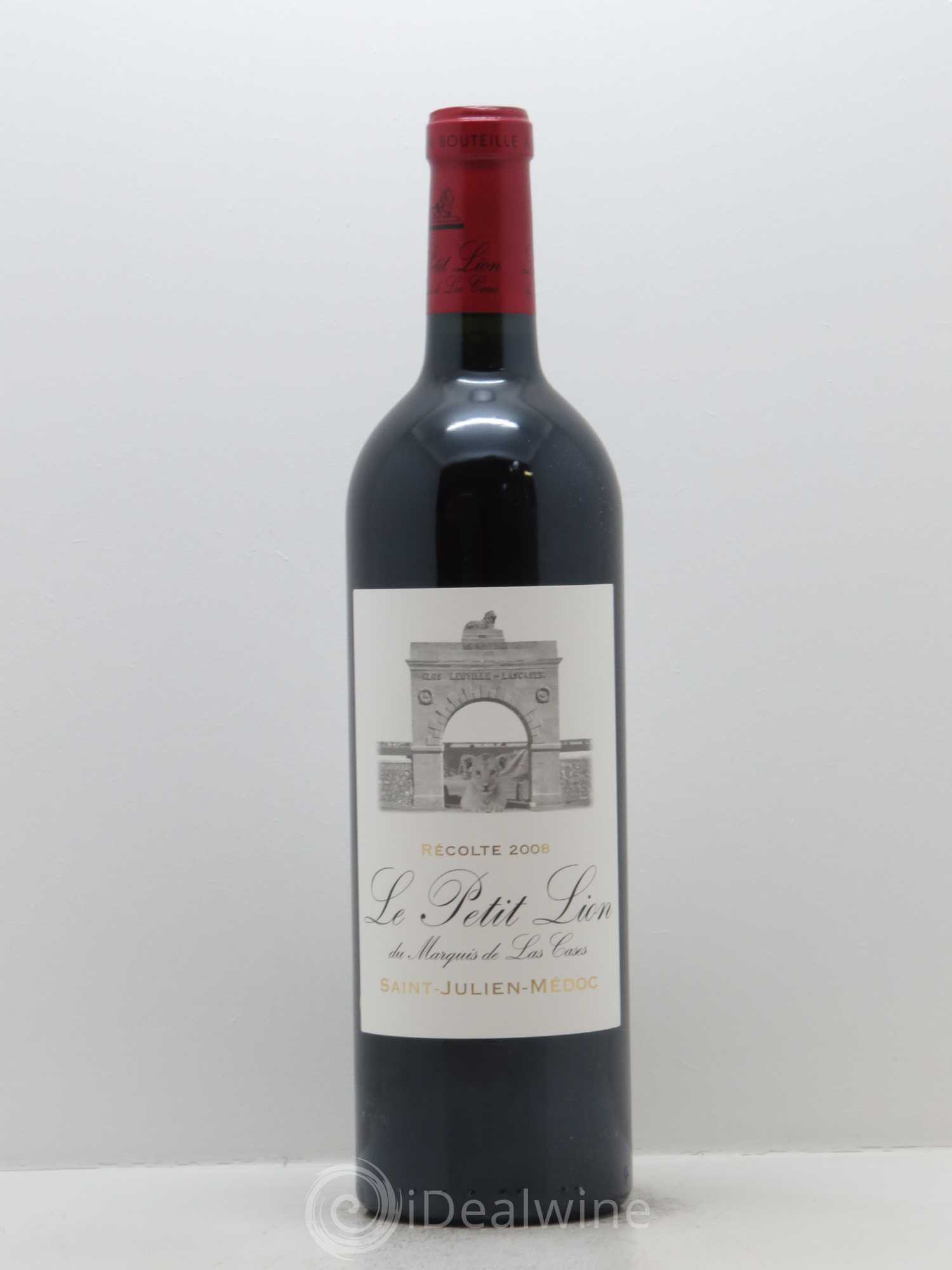 Le Petit Lion du Marquis de Las Cases Second Vin 2008 - Lot de 1 bouteille - 0