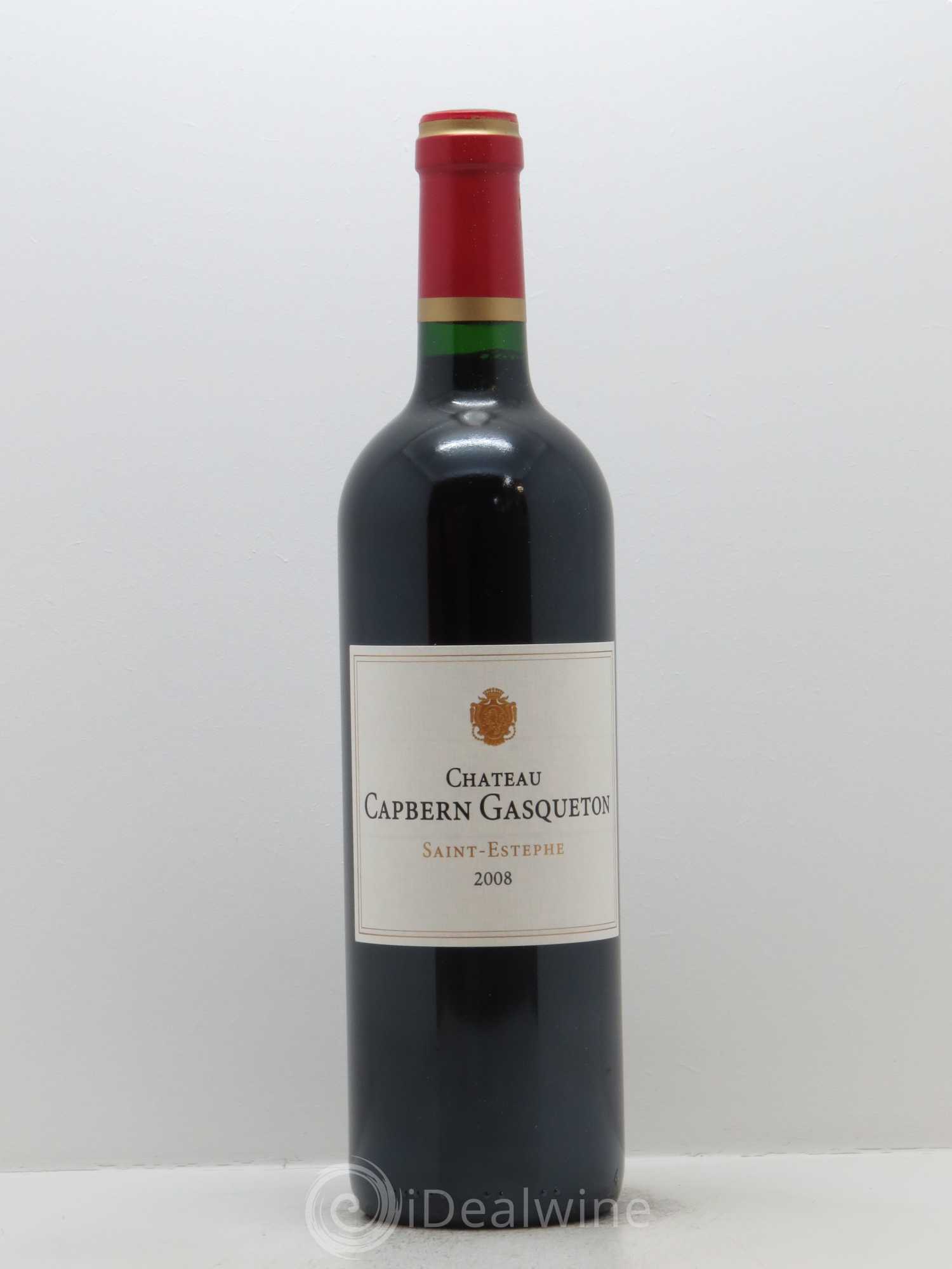 Château Capbern Gasqueton 2008 - Lot de 1 bouteille - 0