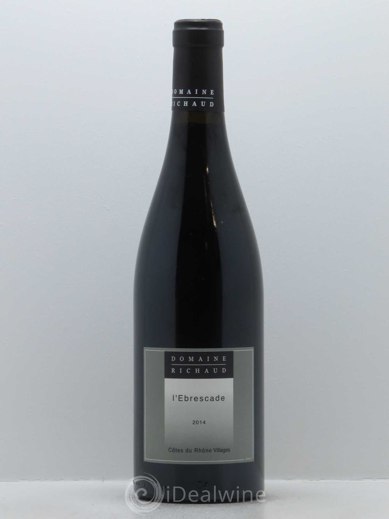 Cairanne Ebrescade Marcel Richaud 2014 - Lot de 1 bouteille - 0