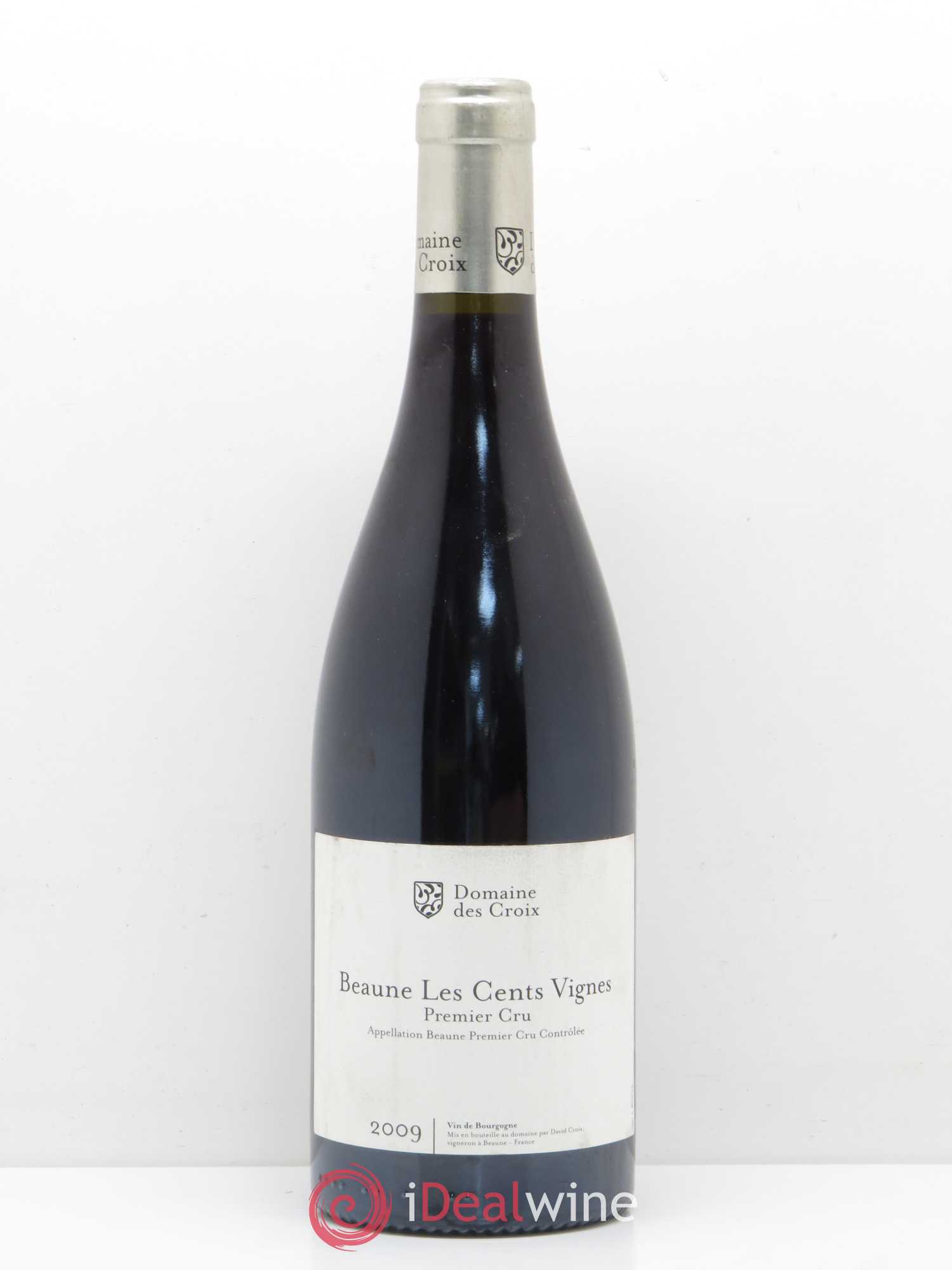 Beaune 1er Cru Les Cents vignes Croix (Domaine des) 2009 - Lot de 1 bouteille - 0