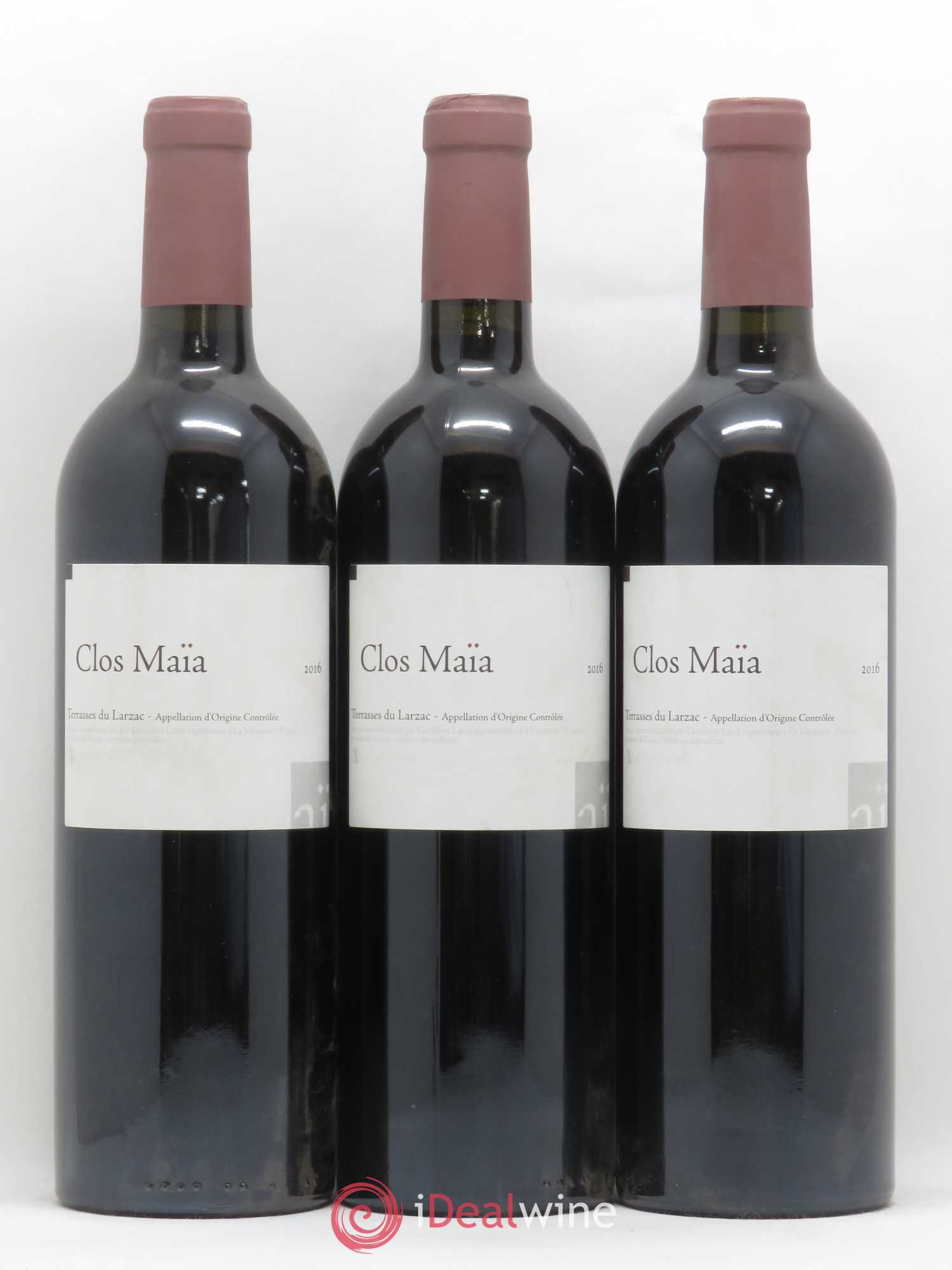 Terrasses du Larzac Clos Maia Le Clos 2016 - Lot de 3 bouteilles - 0