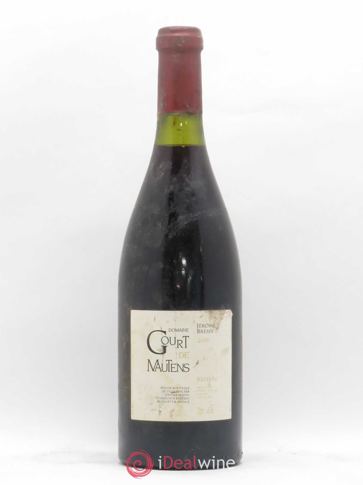 Rasteau Domaine Gourt de Mautens - Jérôme Bressy 2001 - Lot de 1 bouteille - 0
