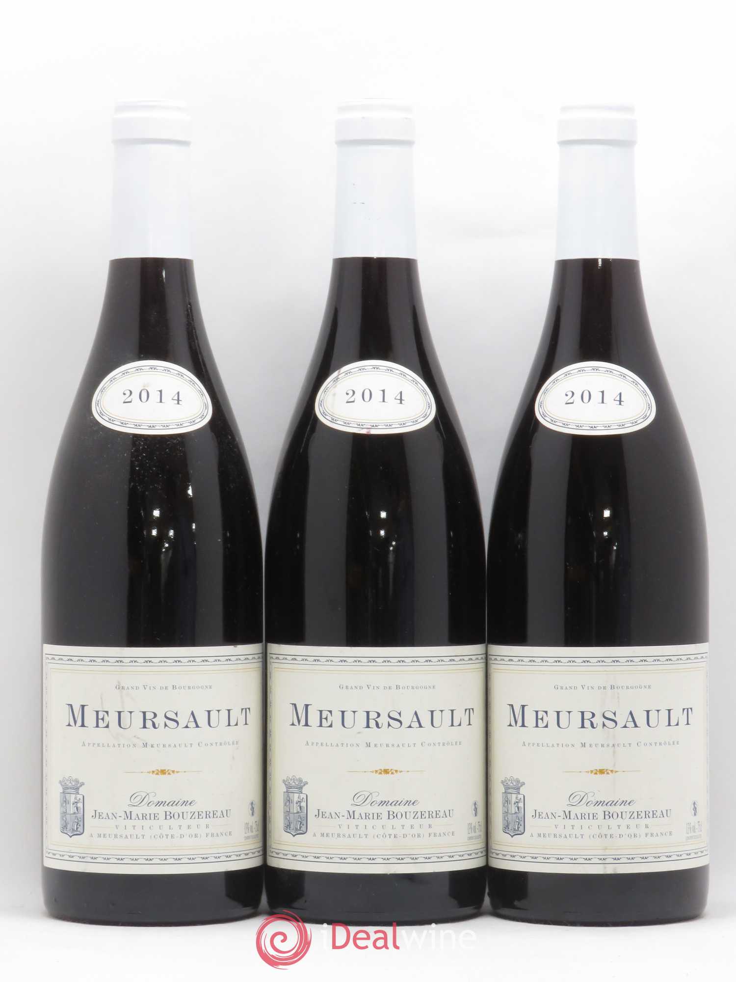Meursault Jean Marie Bouzereau 2014 - Posten von 6 Flaschen - 2