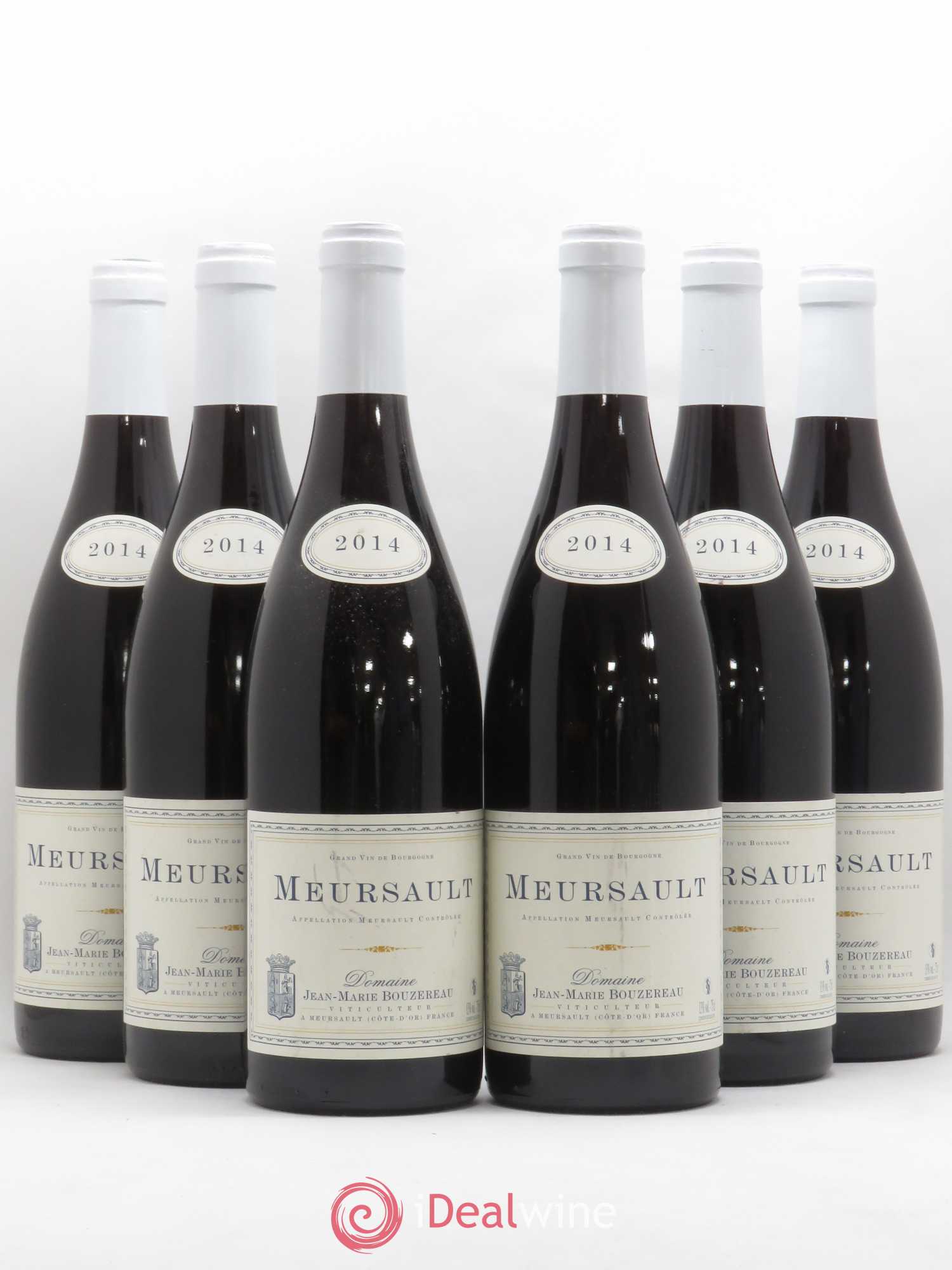 Meursault Jean Marie Bouzereau 2014 - Posten von 6 Flaschen - 0