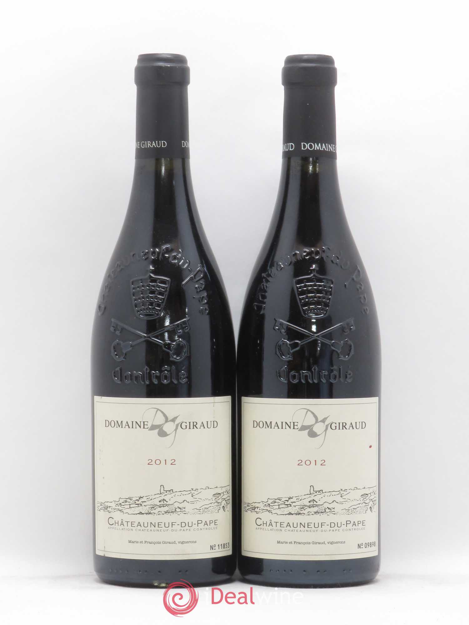 Châteauneuf-du-Pape Tradition Giraud (Domaine) 2012 - Lot de 2 bouteilles - 0
