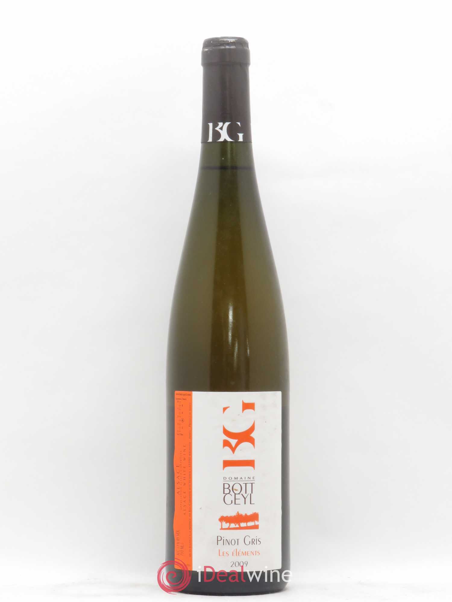 Alsace Pinot Gris Les Eléments Bott-Geyl (Domaine) 2009 - Lot de 1 bouteille - 0