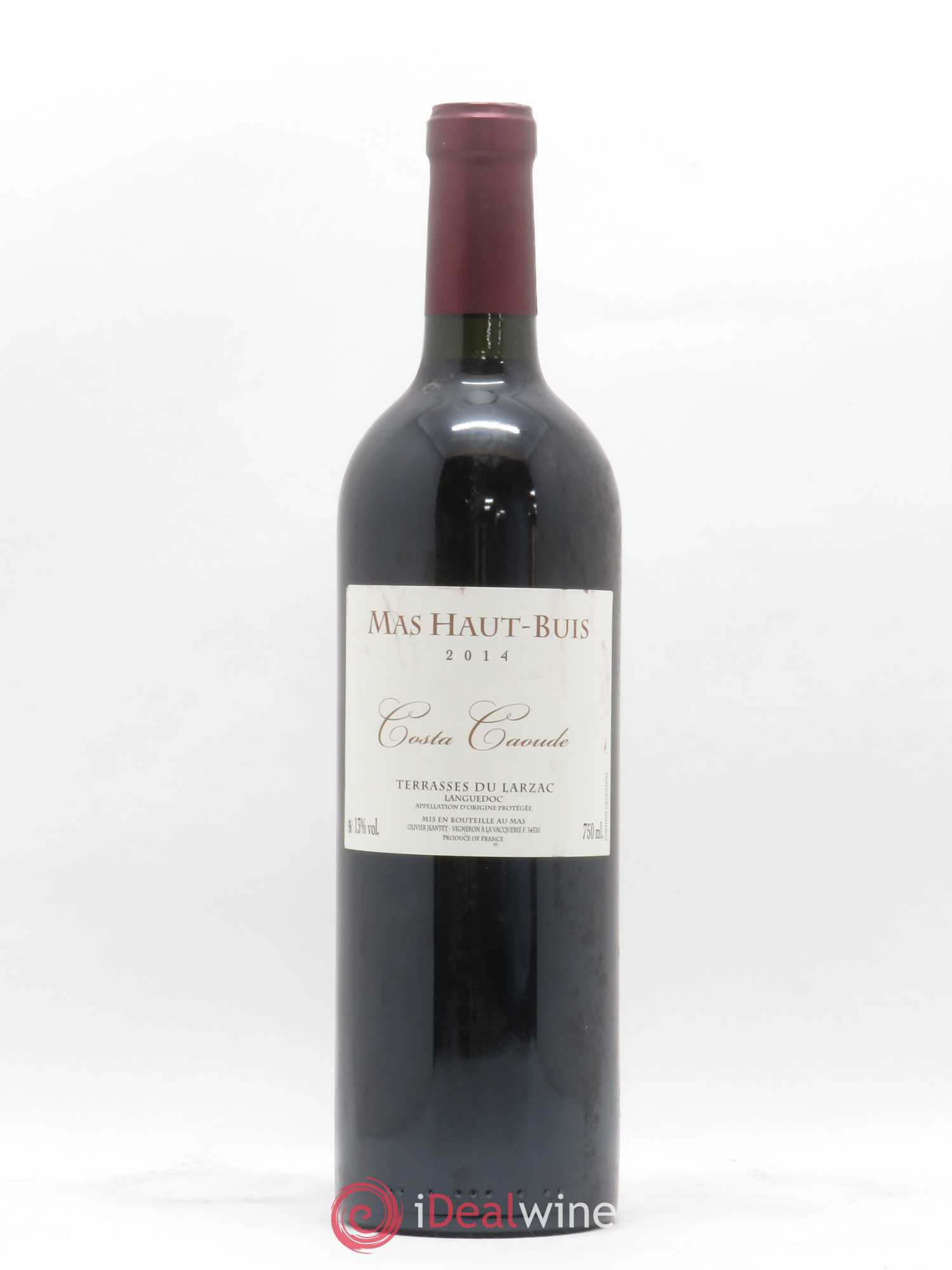 Terrasses du Larzac Costa Caoude Domaine Mas Haut Buis 2014 - Lot de 1 bouteille - 0