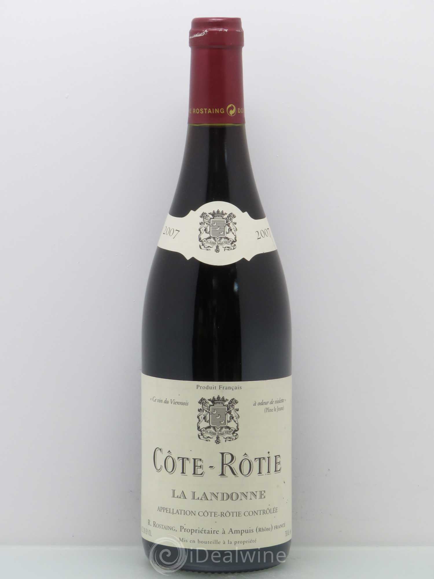 Côte-Rôtie La Landonne René Rostaing 2007 - Posten von 1 Flasche - 0