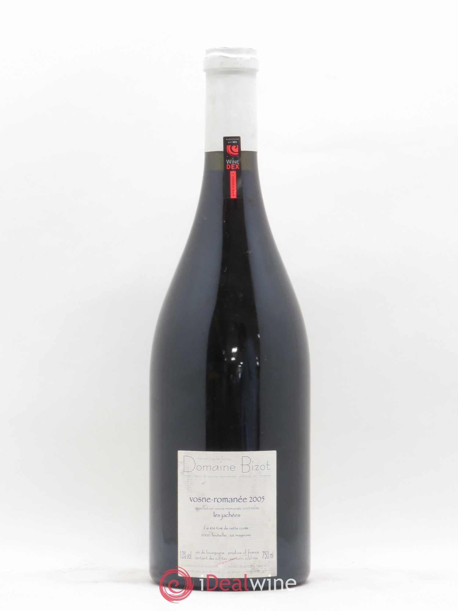 Vosne-Romanée Les Jachées Bizot (Domaine) 2005 - Lot de 1 bouteille - 1