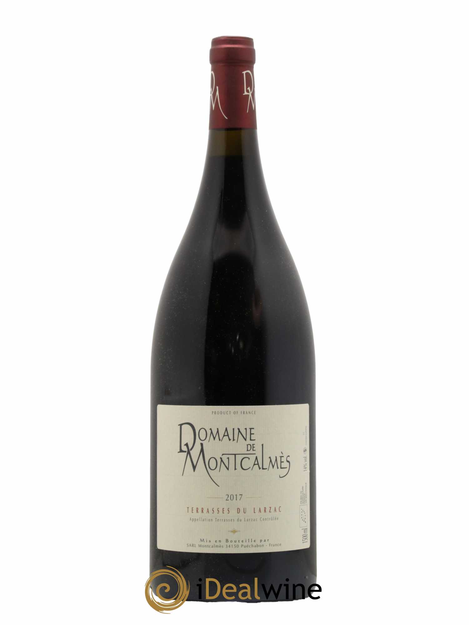 Terrasses du Larzac Domaine de Montcalmès Frédéric Pourtalié 2017 - Lot de 1 magnum - 0