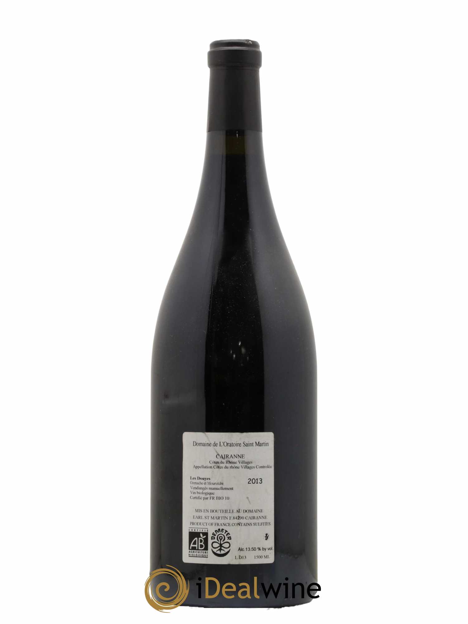 Cairanne Les Douyes Oratoire Saint-Martin - Frédéric et François Alary 2013 - Lot de 1 magnum - 1