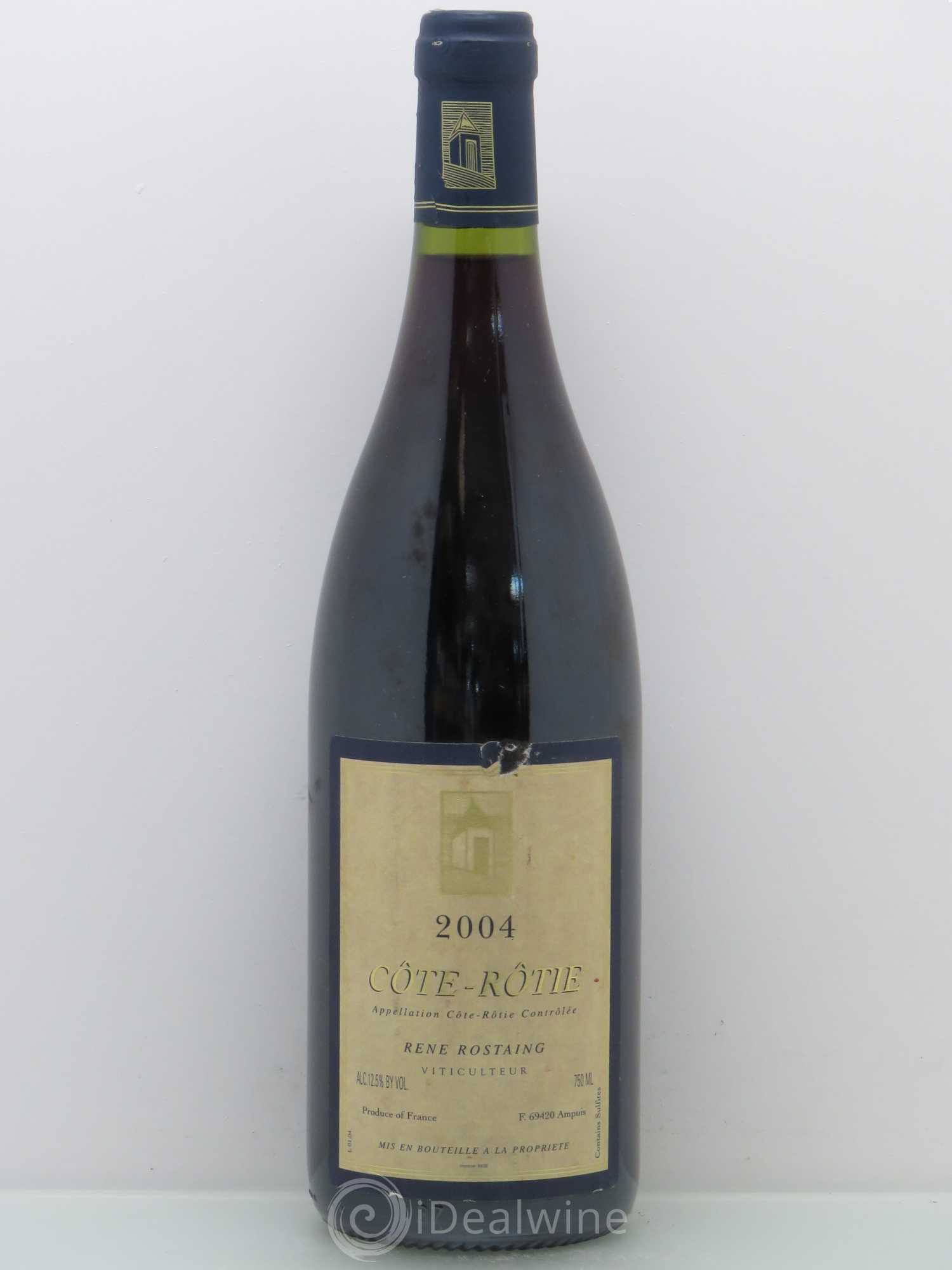 Côte-Rôtie René Rostaing 2004 - Lot de 1 bouteille - 0