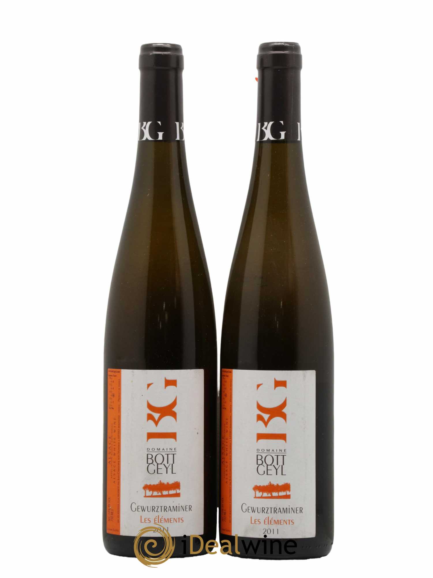 Gewurztraminer Les Elements Bott Geyl (sans prix de réserve) 2011 - Lot de 2 bouteilles - 0