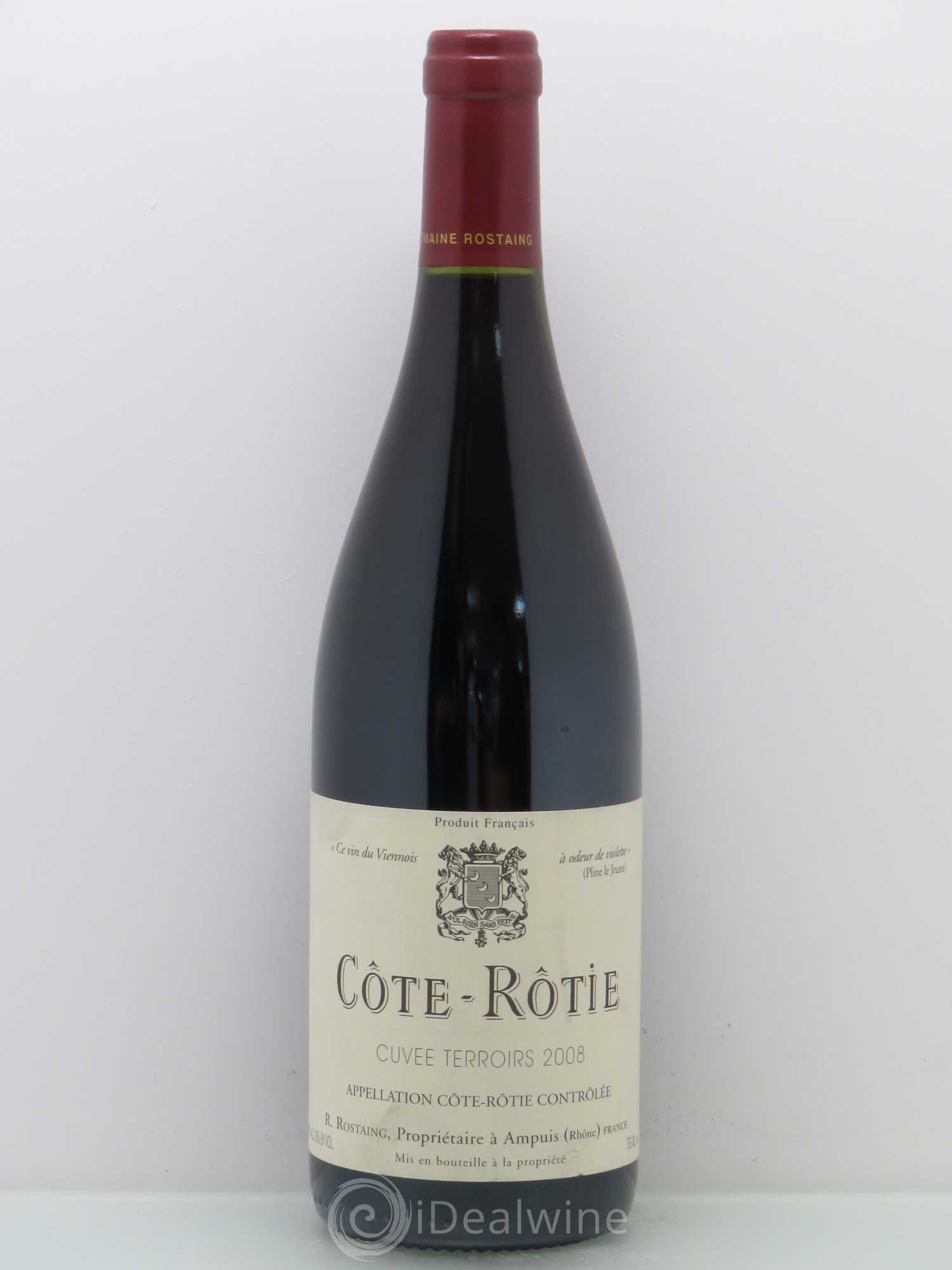 Côte-Rôtie René Rostaing Cuvée Terroir 2008 - Lotto di 1 bottiglia - 0