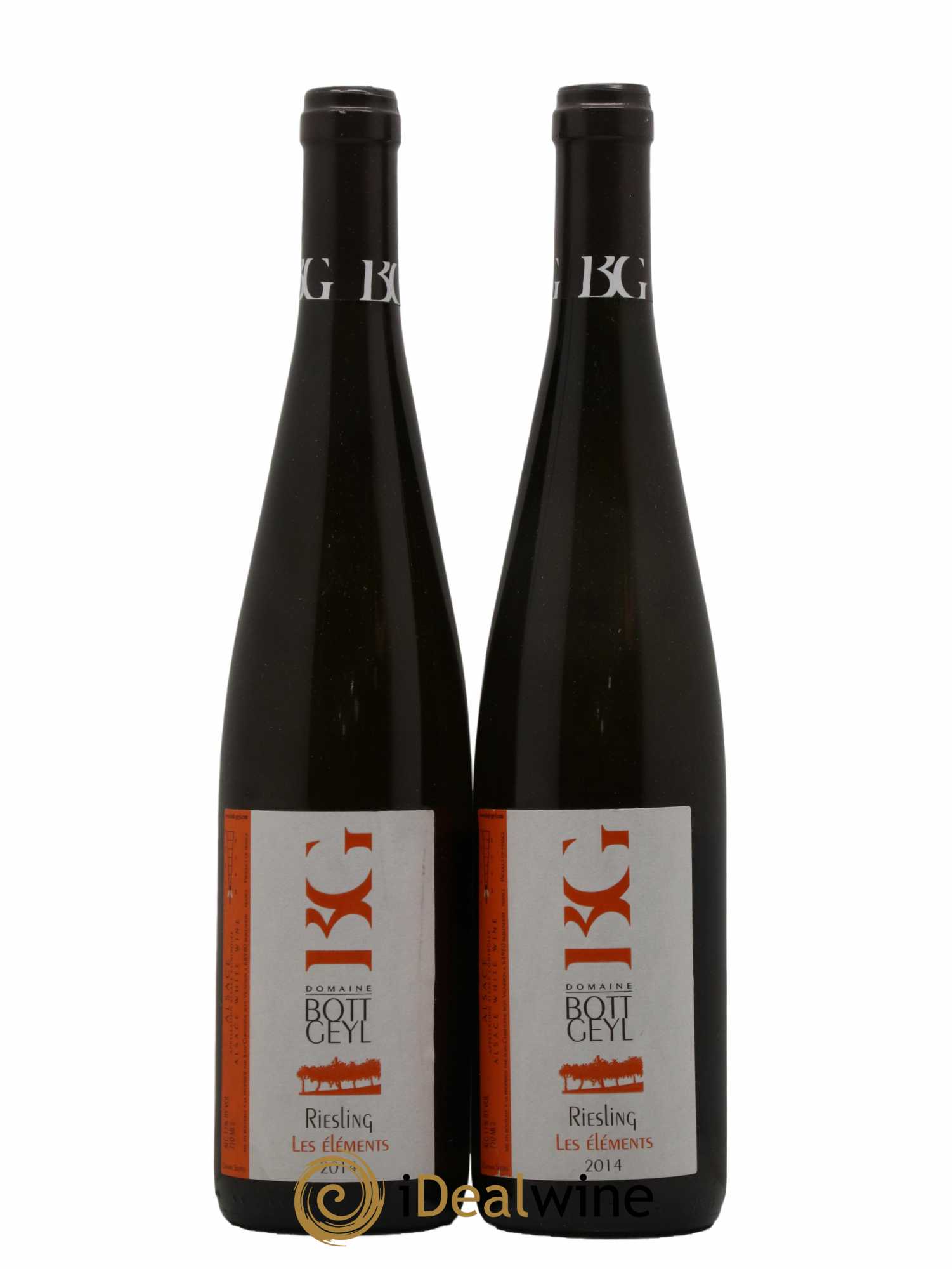 Alsace Riesling Les Eléments Bott-Geyl (Domaine) 2014 - Lot de 2 bouteilles - 0
