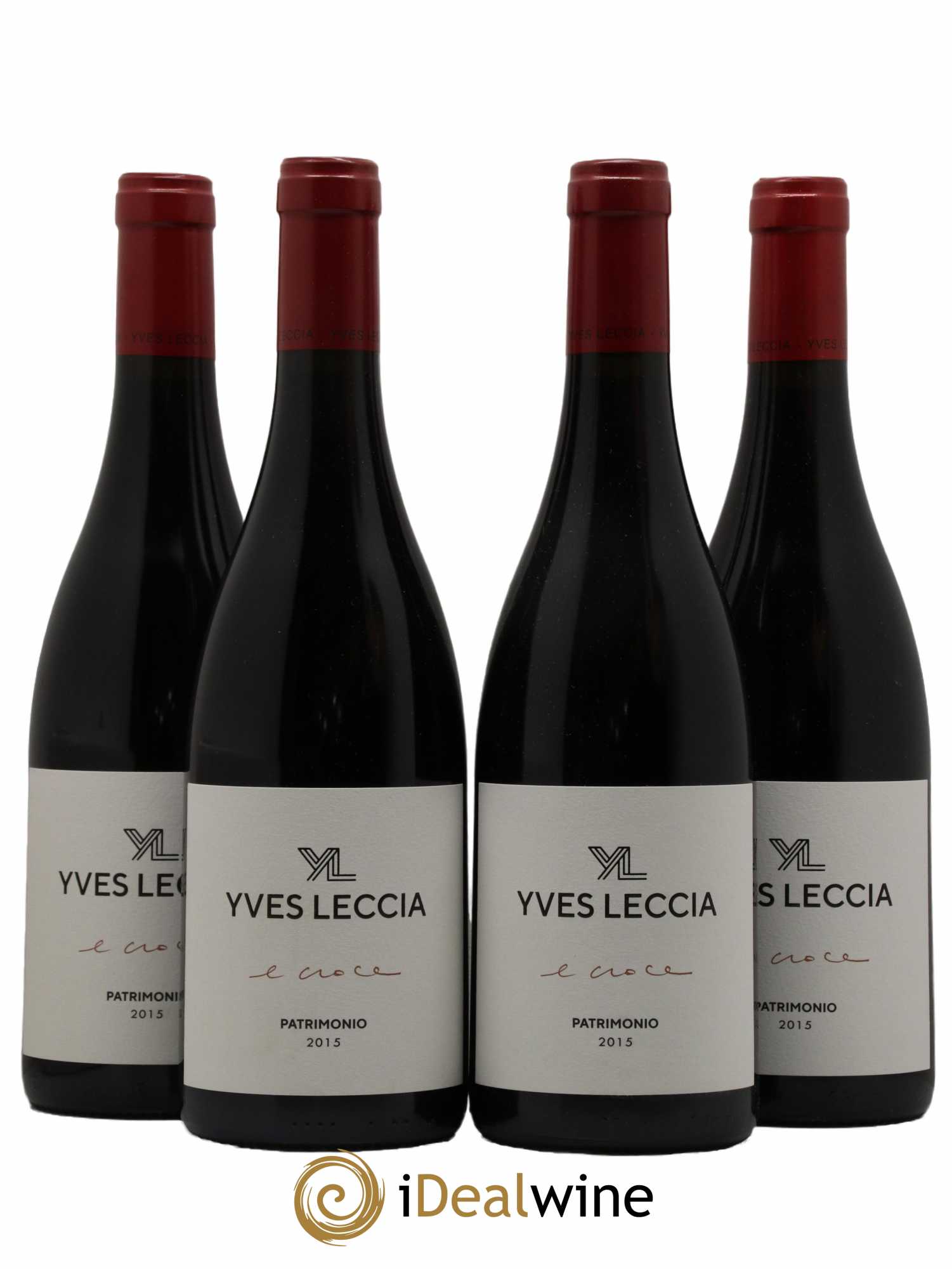 Patrimonio Domaine d' E. Croce Yves Leccia 2015 - Lot de 4 bouteilles - 0