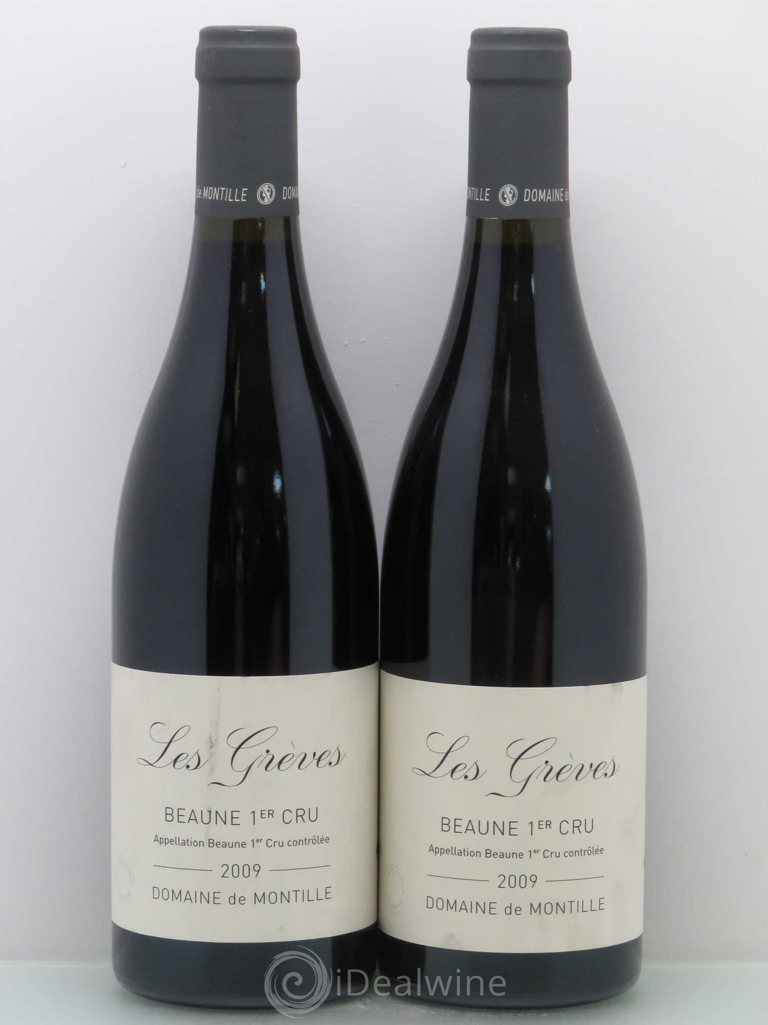 Beaune 1er Cru Les Grèves De Montille (Domaine) 2009 - Lot de 2 bouteilles - 0