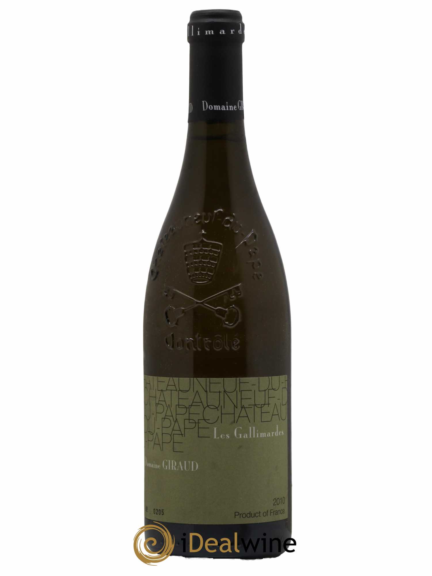 Châteauneuf-du-Pape Les Gallimardes Giraud (Domaine) 2010 - Lot de 1 bouteille - 0