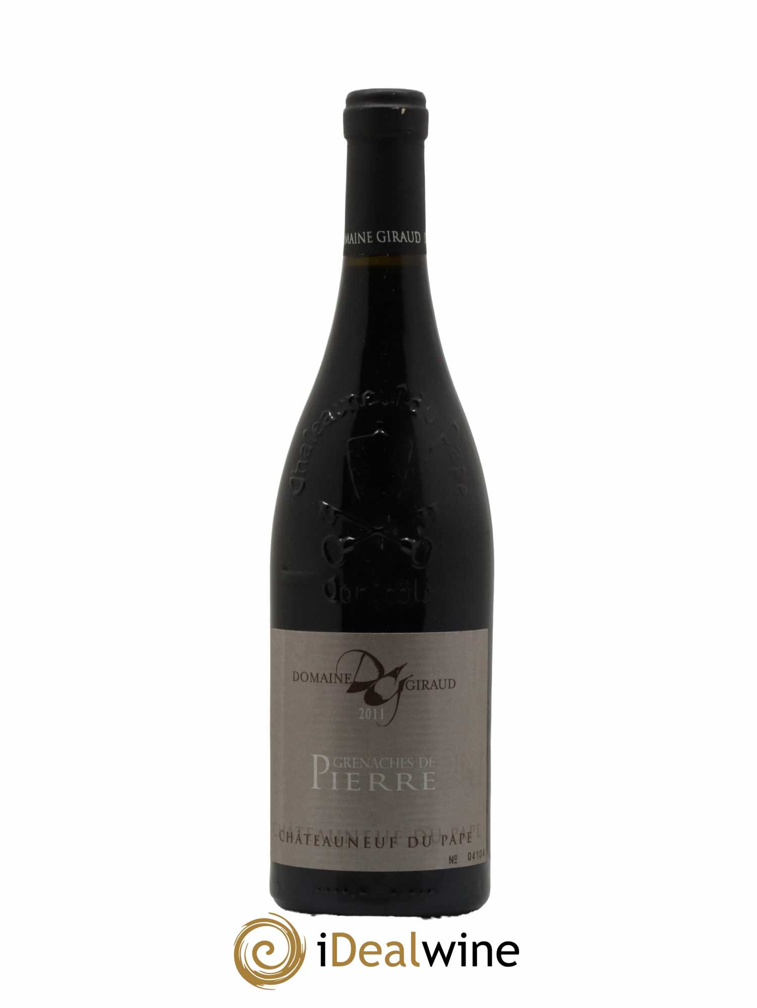 Châteauneuf-du-Pape Les Grenaches De Pierre Giraud (Domaine) 2011 - Lot de 1 bouteille - 0