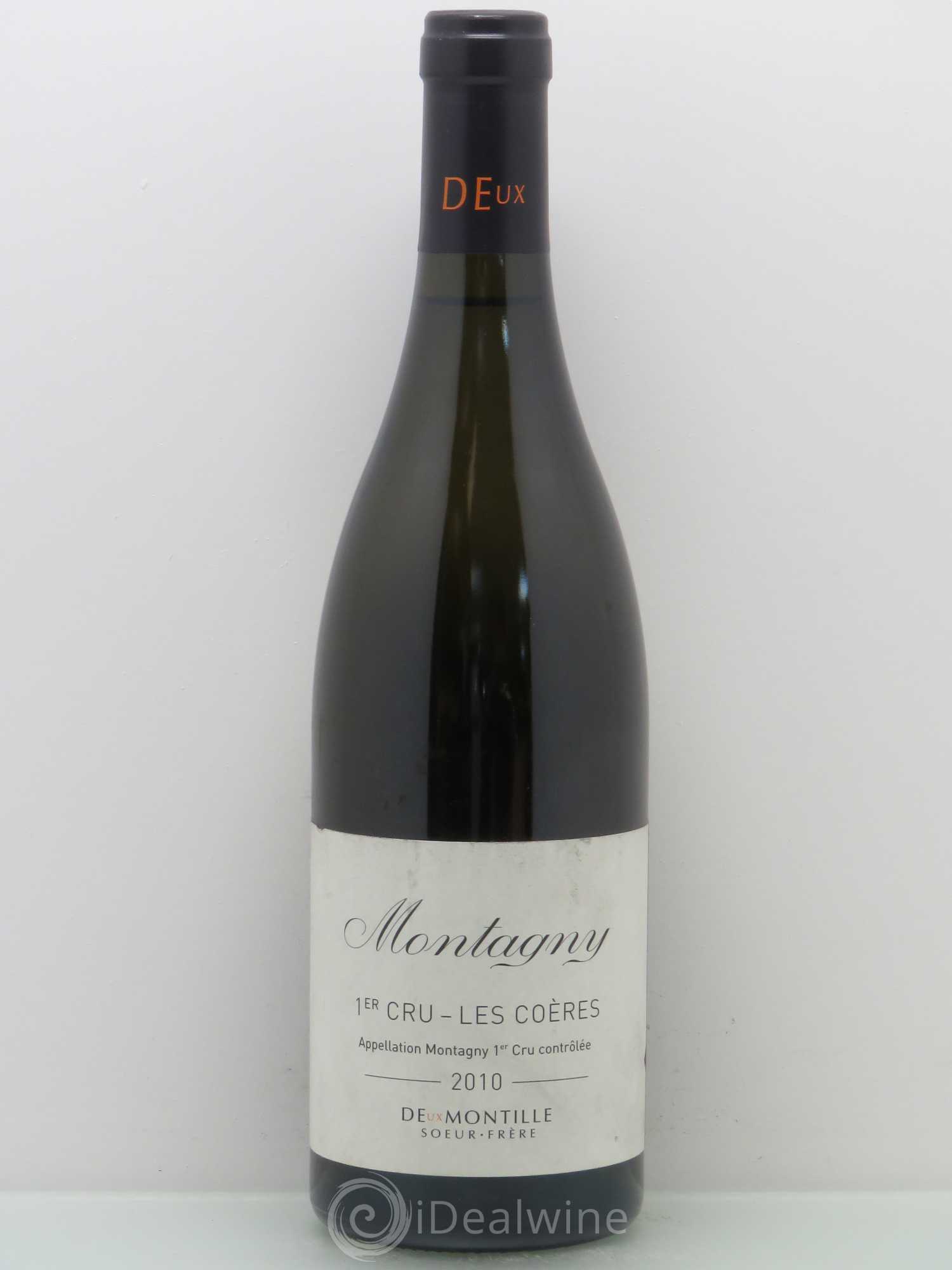 Montagny 1er Cru Les Coères Deux Montille 2010 - Posten von 1 Flasche - 0