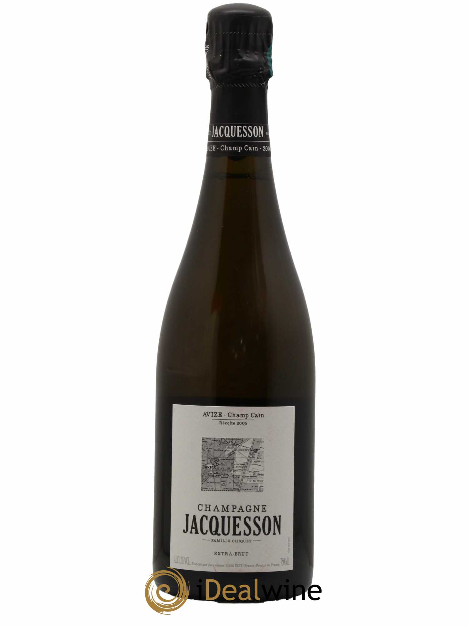 Avize Champ Caïn Extra-Brut Jacquesson 2005 - Lot de 1 bouteille - 0