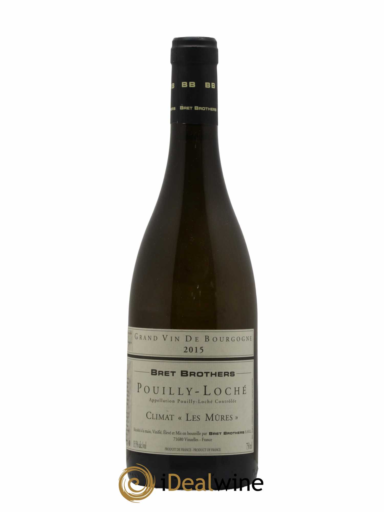 Pouilly-Loché Les Mures Soufrandière Bret Brothers 2015 - Lot de 1 bouteille - 0