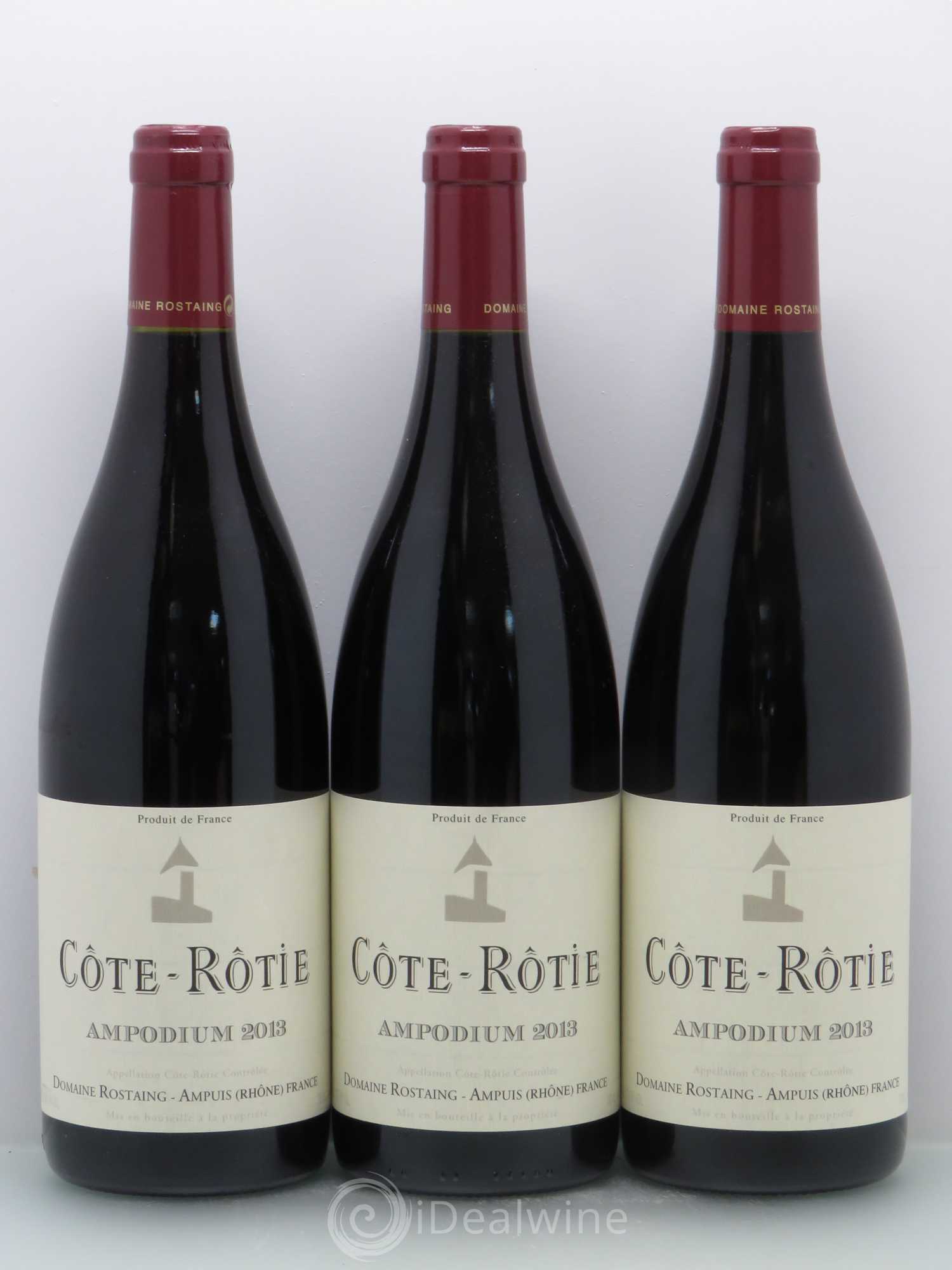 Côte-Rôtie Ampodium René Rostaing 2013 - Lot of 6 bottles - 2