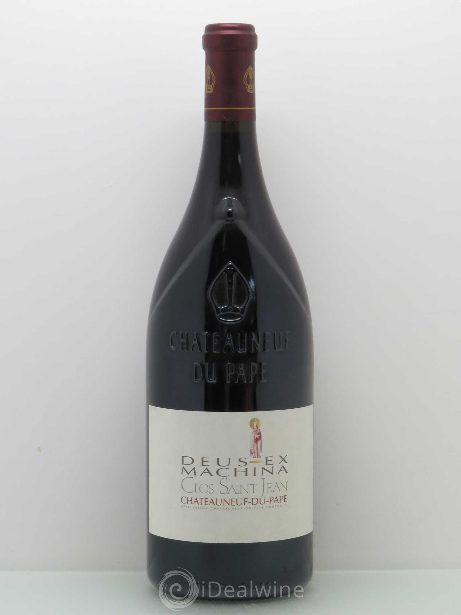 Châteauneuf-du-Pape Clos Saint-Jean Deus Ex Machina Pascal et Vincent Maurel 2004 - Lot de 1 magnum - 0