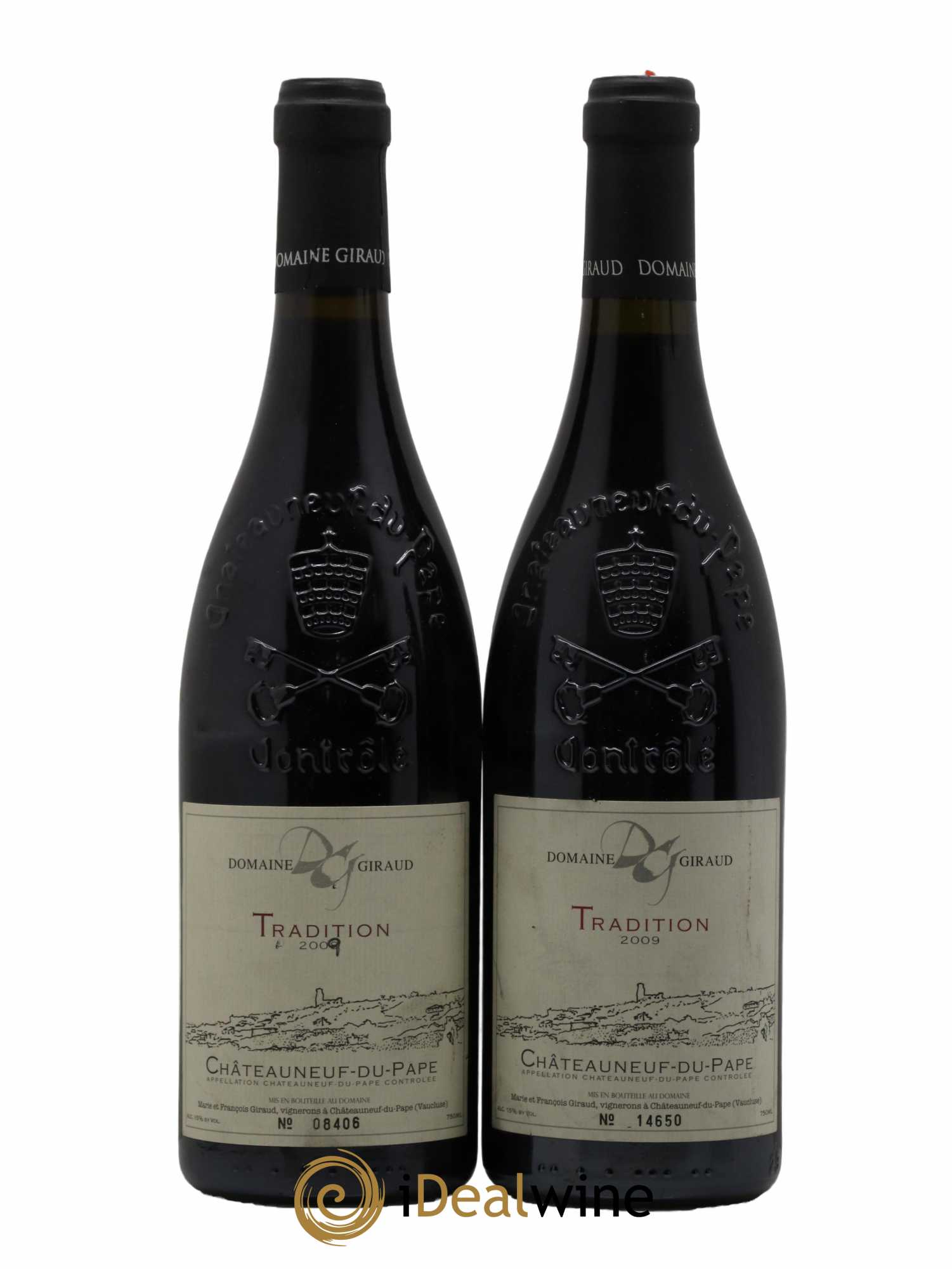 Châteauneuf-du-Pape Tradition Giraud (Domaine) 2009 - Lot de 2 bouteilles - 0