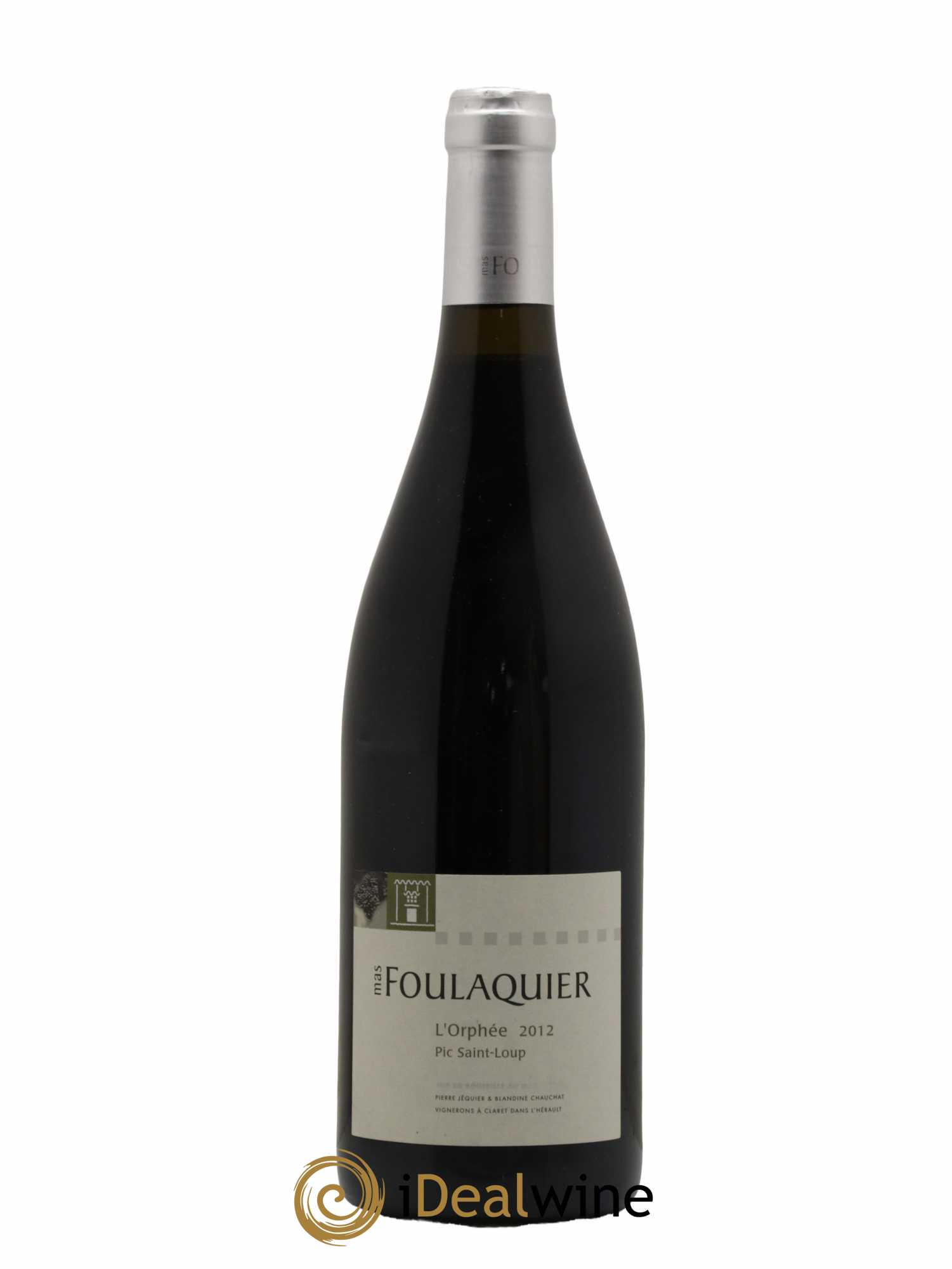 Pic Saint-Loup Mas Foulaquier L'Orphée 2012 - Lot de 1 bouteille - 0