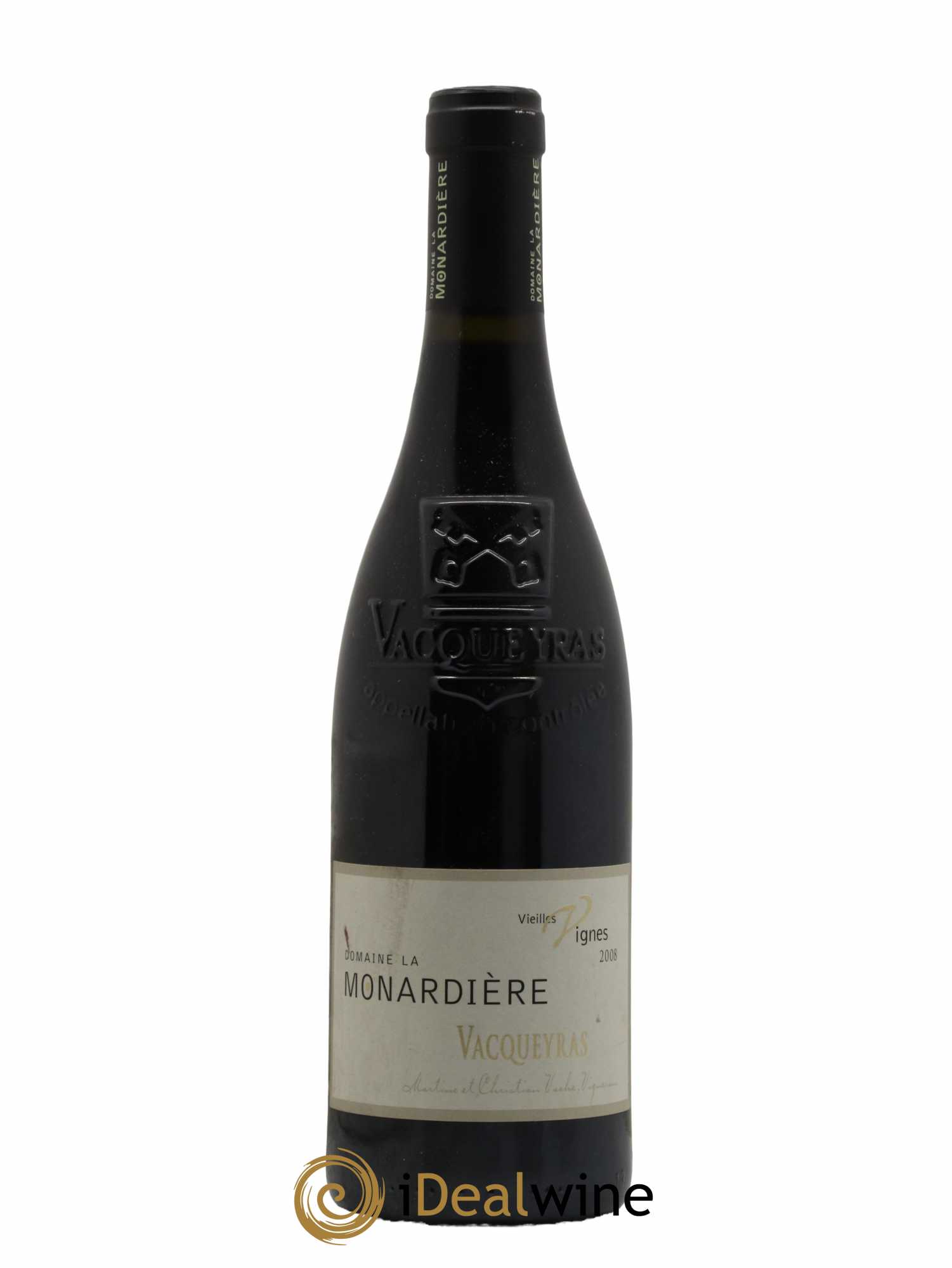 Vacqueyras Vieilles Vignes La Monardière (Domaine) 2008 - Lot de 1 bouteille - 0