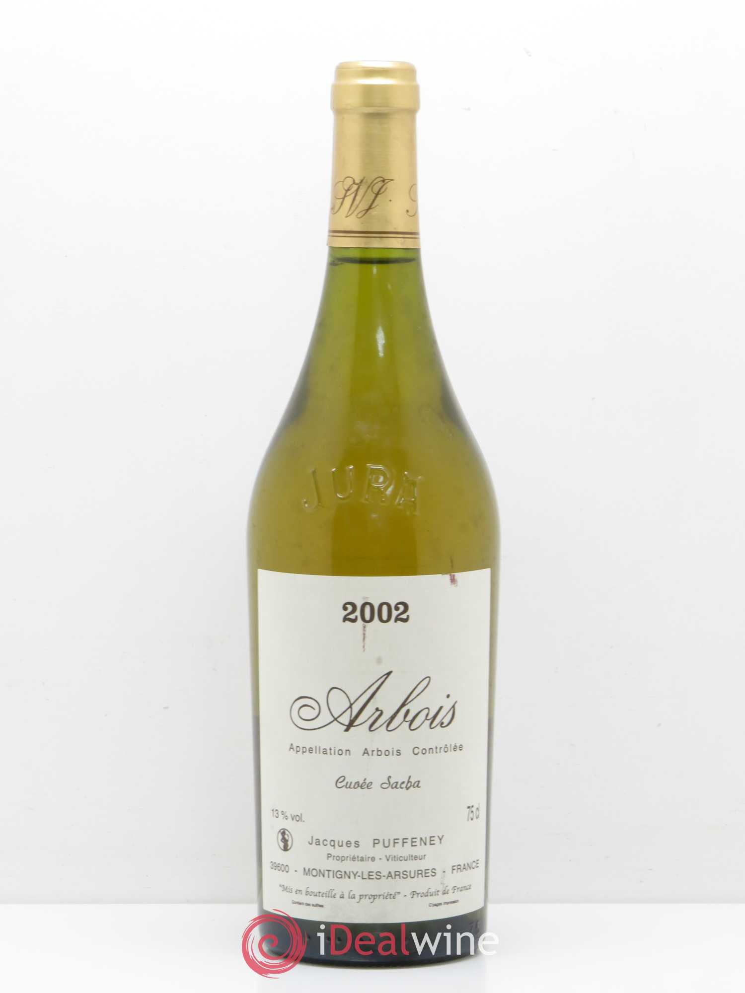 Arbois Cuvee Sacha Jacques Puffeney 2002 - Posten von 1 Flasche - 0
