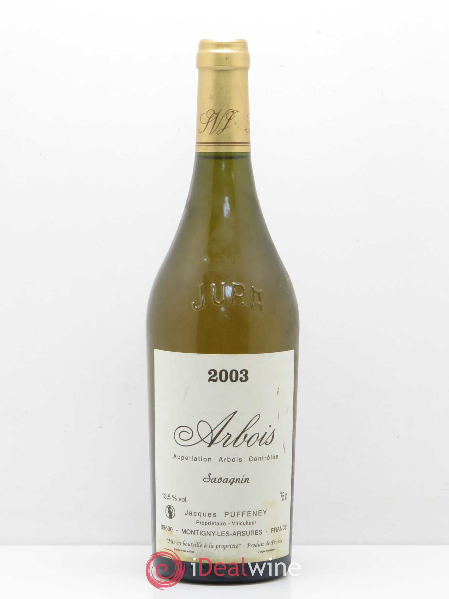 Arbois Savagnin Jacques Puffeney 2003 - Posten von 1 Flasche - 0