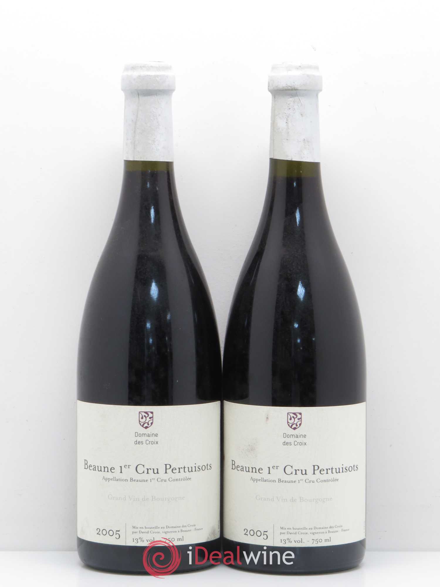 Beaune 1er Cru Pertuisots Croix (Domaine des) 2005 - Lot de 2 bouteilles - 0