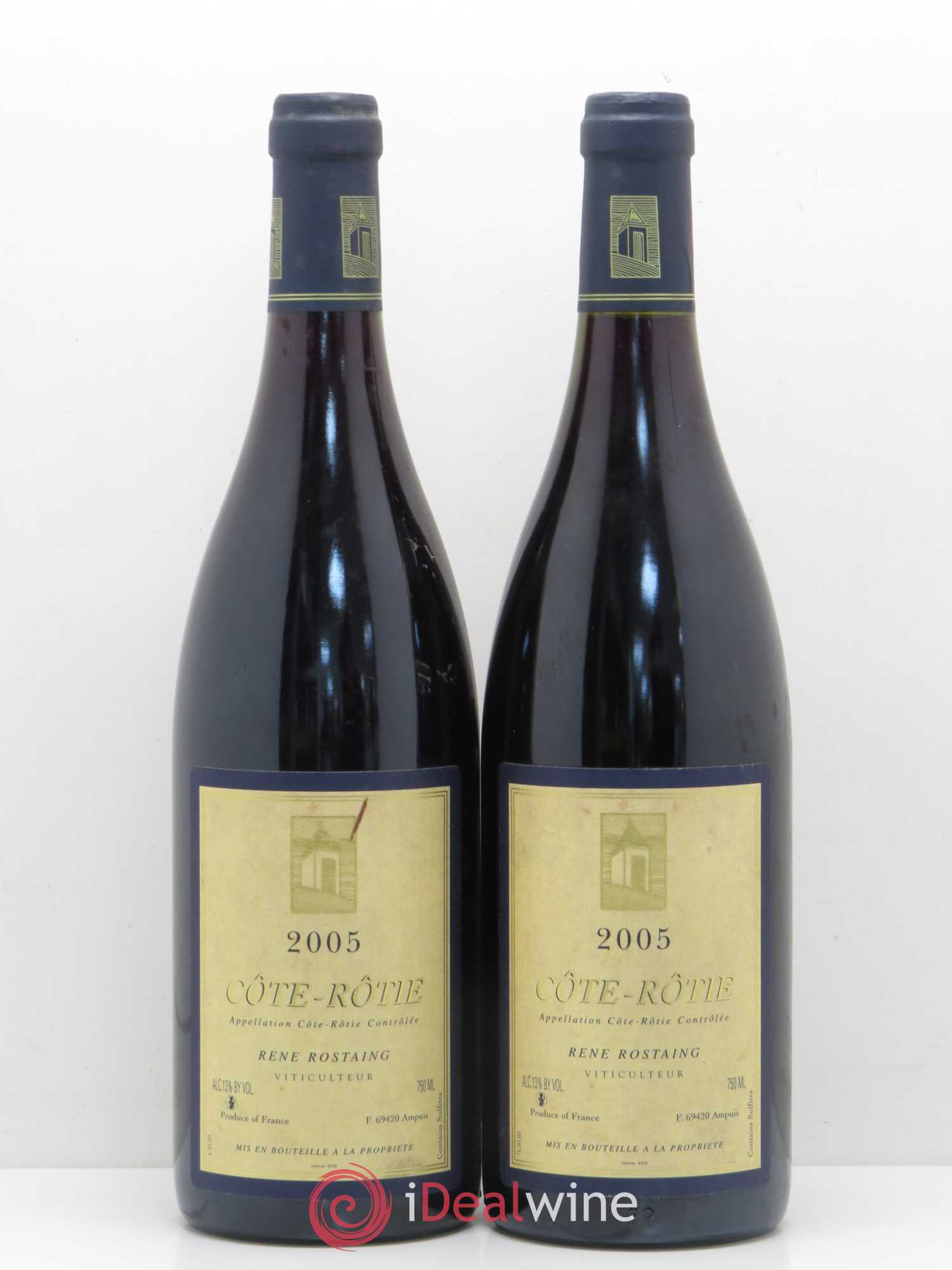 Côte-Rôtie René Rostaing 2005 - Lot de 2 bouteilles - 0