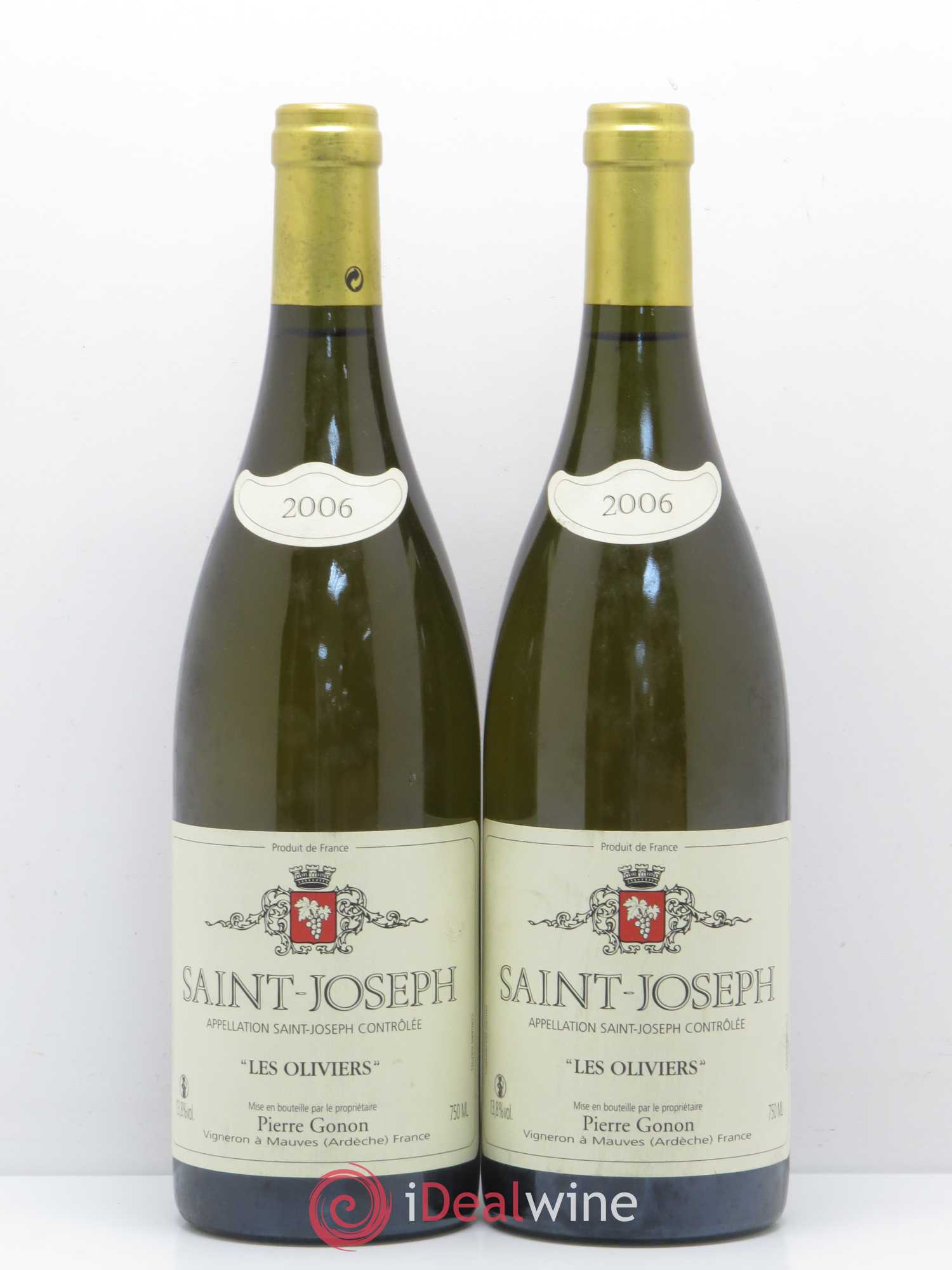 Saint-Joseph Les Oliviers Gonon (Domaine) 2006 - Lot de 2 bouteilles - 0