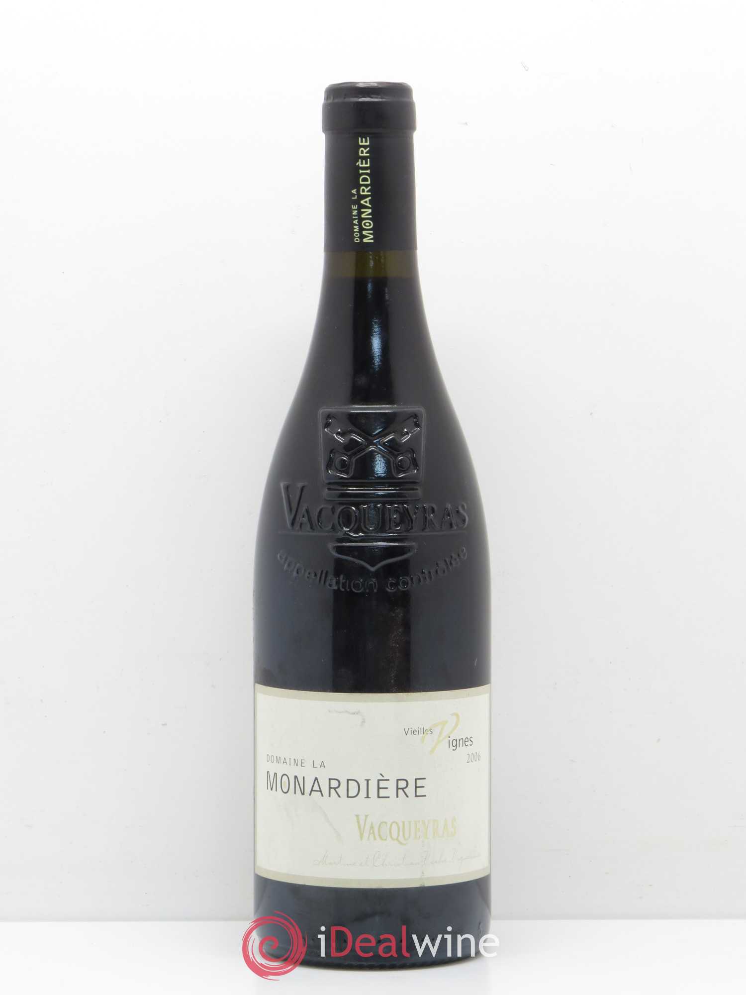 Vacqueyras Vieilles Vignes La Monardière (Domaine) 2006 - Lot de 1 bouteille - 0